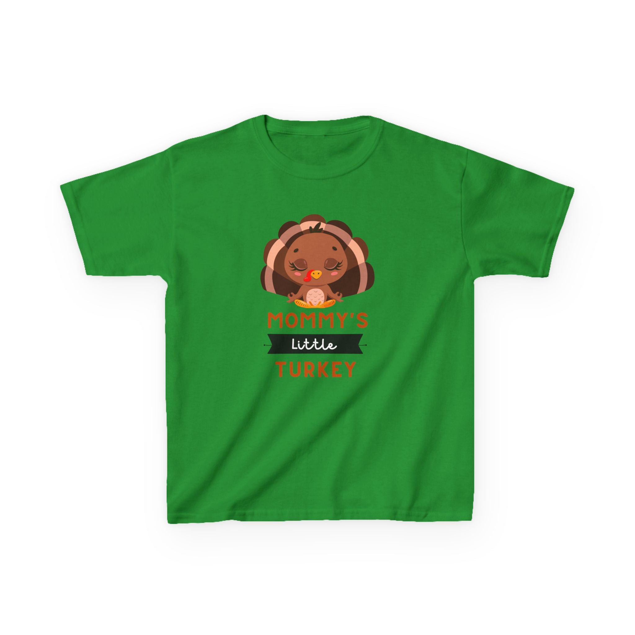 Kids Thanksgiving Tee, Mommy's Little Turkey Shirt, Fall Holiday Outfit, Thanksgiving Gift, Adorable Kids Fashion