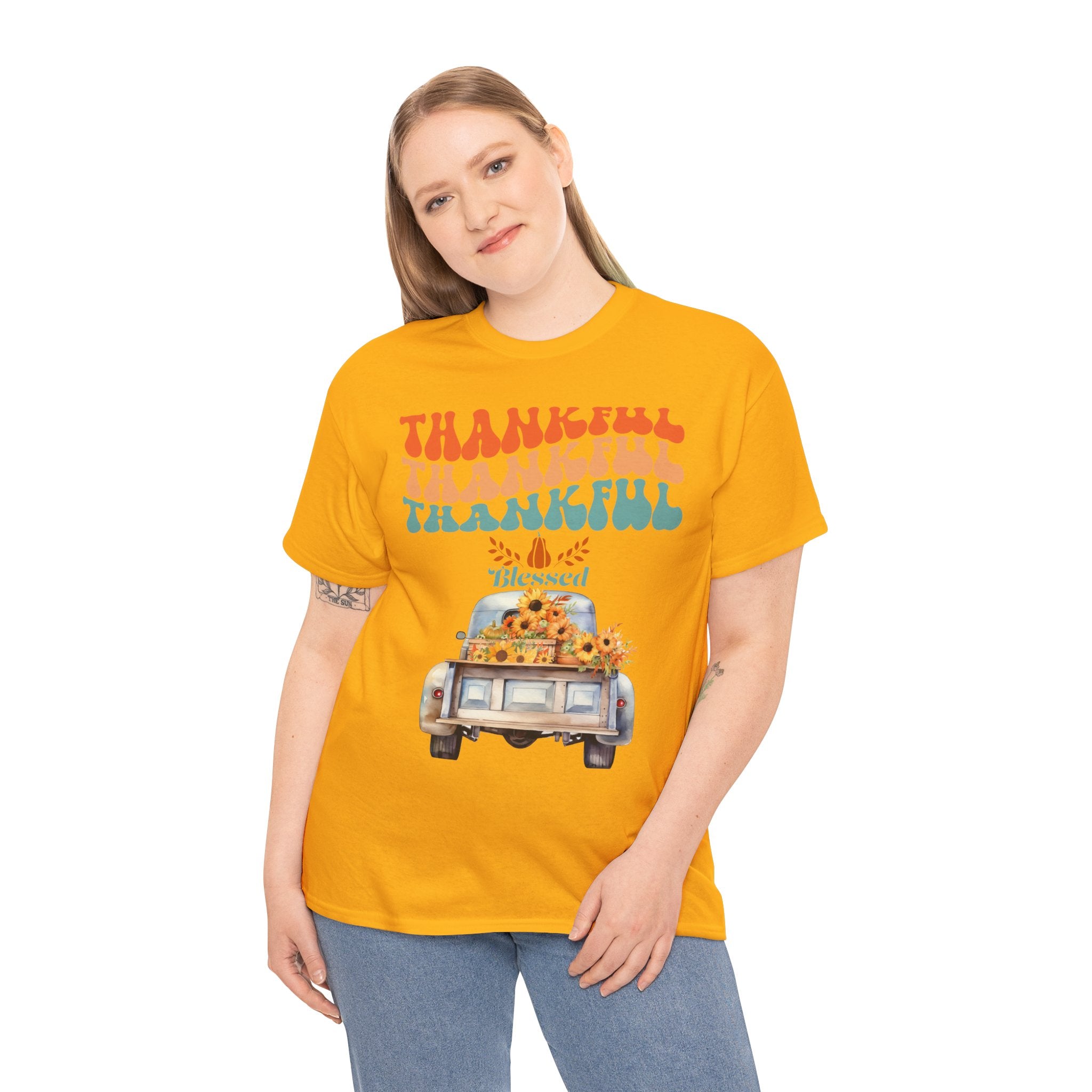 Thankful Vibes Unisex Tee - Perfect for Thanksgiving, Gratitude, Casual Wear, Gifts, Summer Days