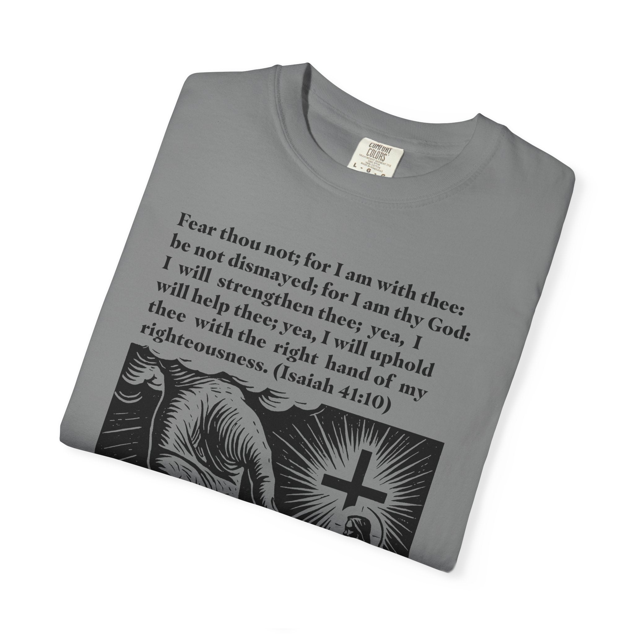 Inspirational Faith T-Shirt, Unisex Cotton Tee, Christian Gift, Spiritual Apparel, Motivational Quote Shirt, Religious Clothing
