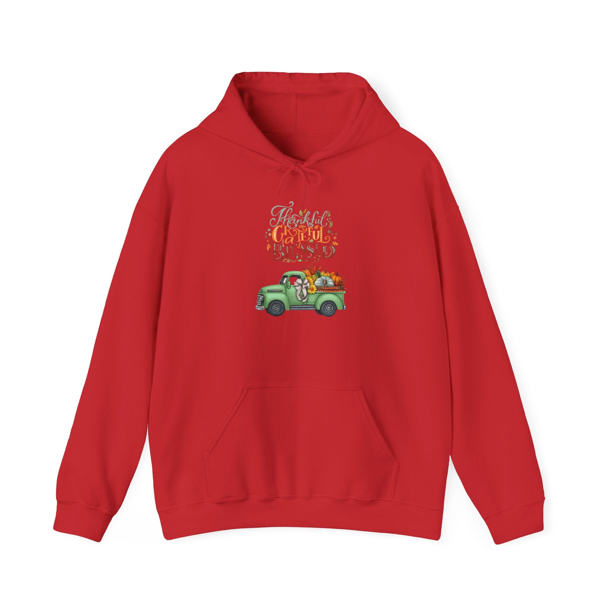 Festive Truck Sweatshirt - Cozy Holiday Hoodie, Winter Gift, Christmas Apparel, Unisex Clothing, Seasonal Fashion