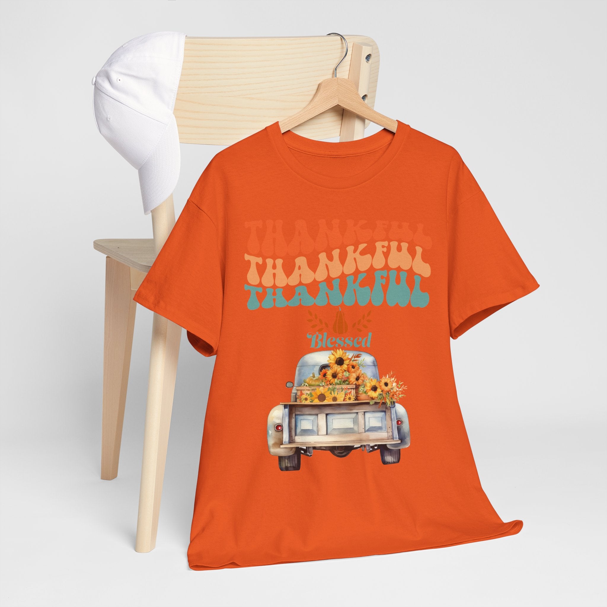 Thankful Vibes Unisex Tee - Perfect for Thanksgiving, Gratitude, Casual Wear, Gifts, Summer Days