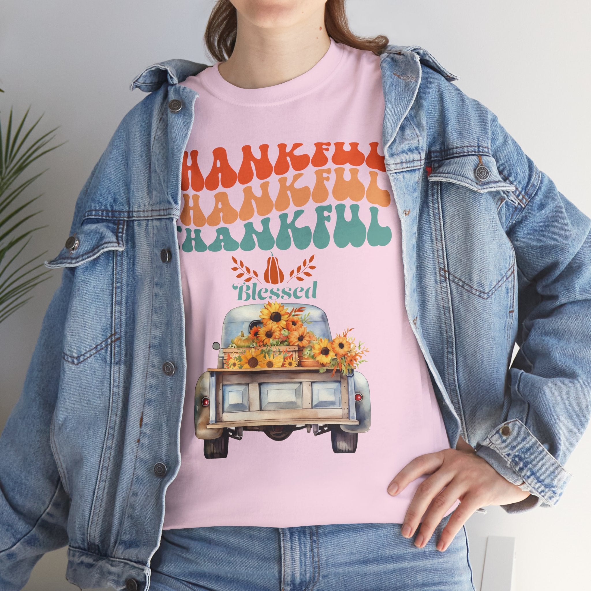 Thankful Vibes Unisex Tee - Perfect for Thanksgiving, Gratitude, Casual Wear, Gifts, Summer Days