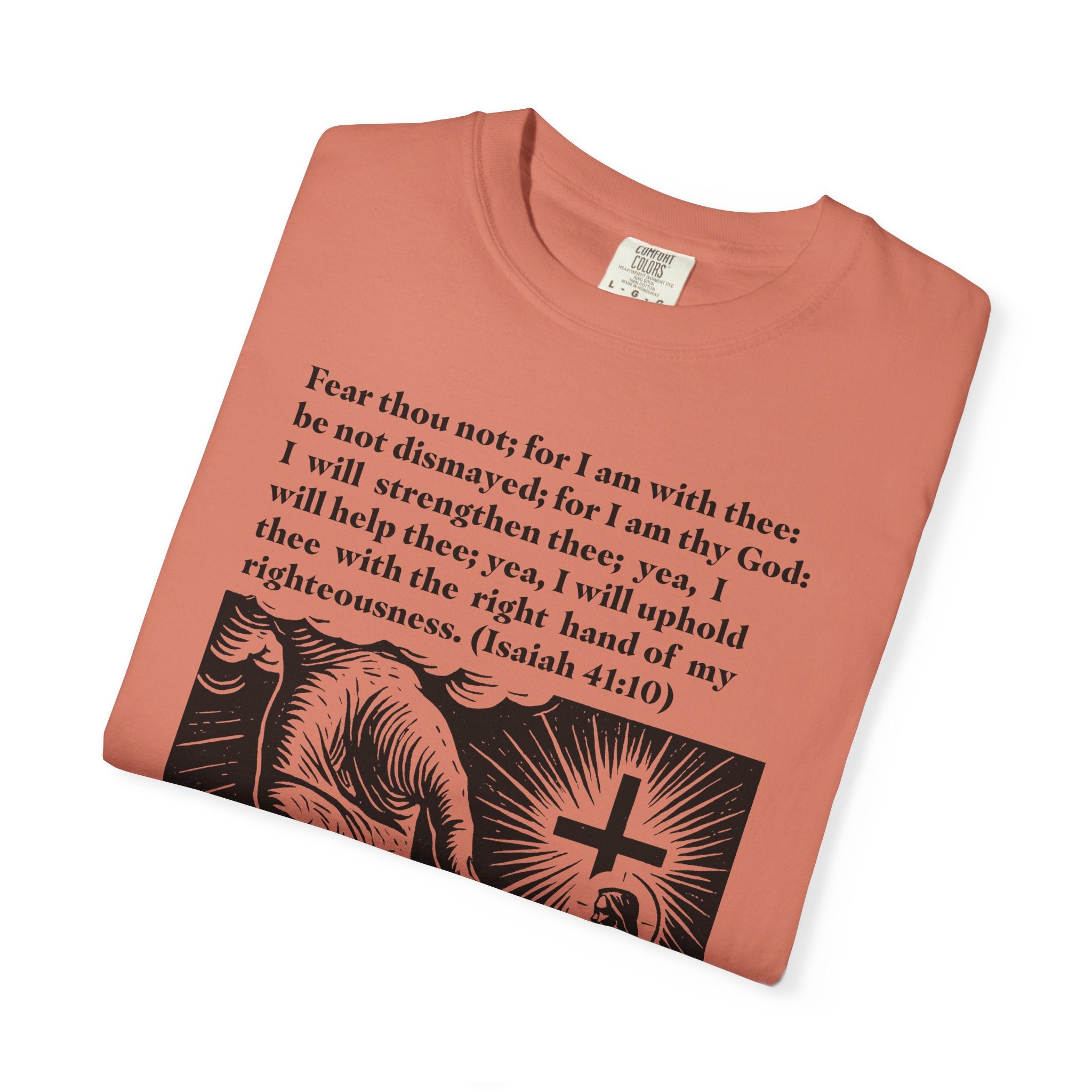 Inspirational Faith T-Shirt, Unisex Cotton Tee, Christian Gift, Spiritual Apparel, Motivational Quote Shirt, Religious Clothing