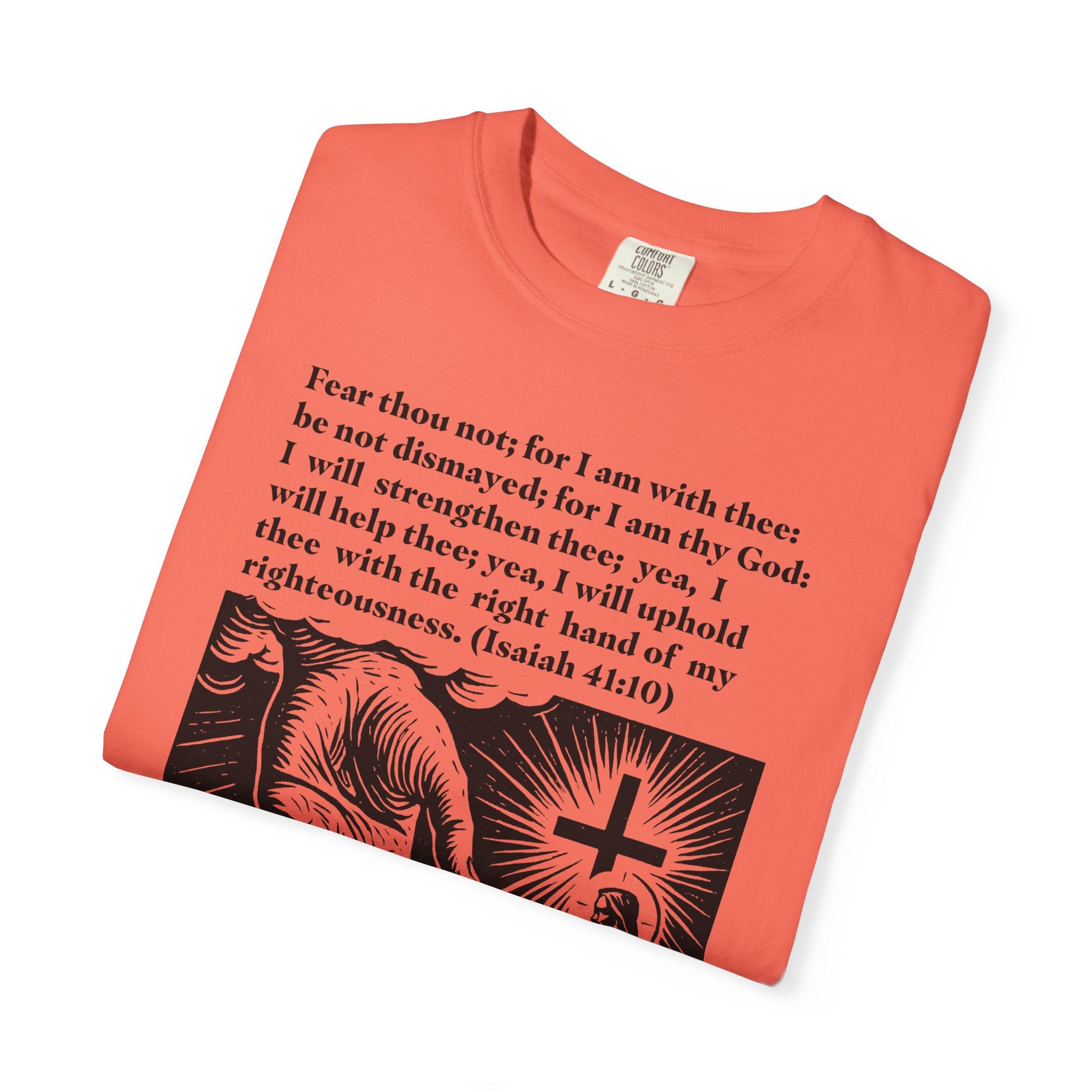 Inspirational Faith T-Shirt, Unisex Cotton Tee, Christian Gift, Spiritual Apparel, Motivational Quote Shirt, Religious Clothing