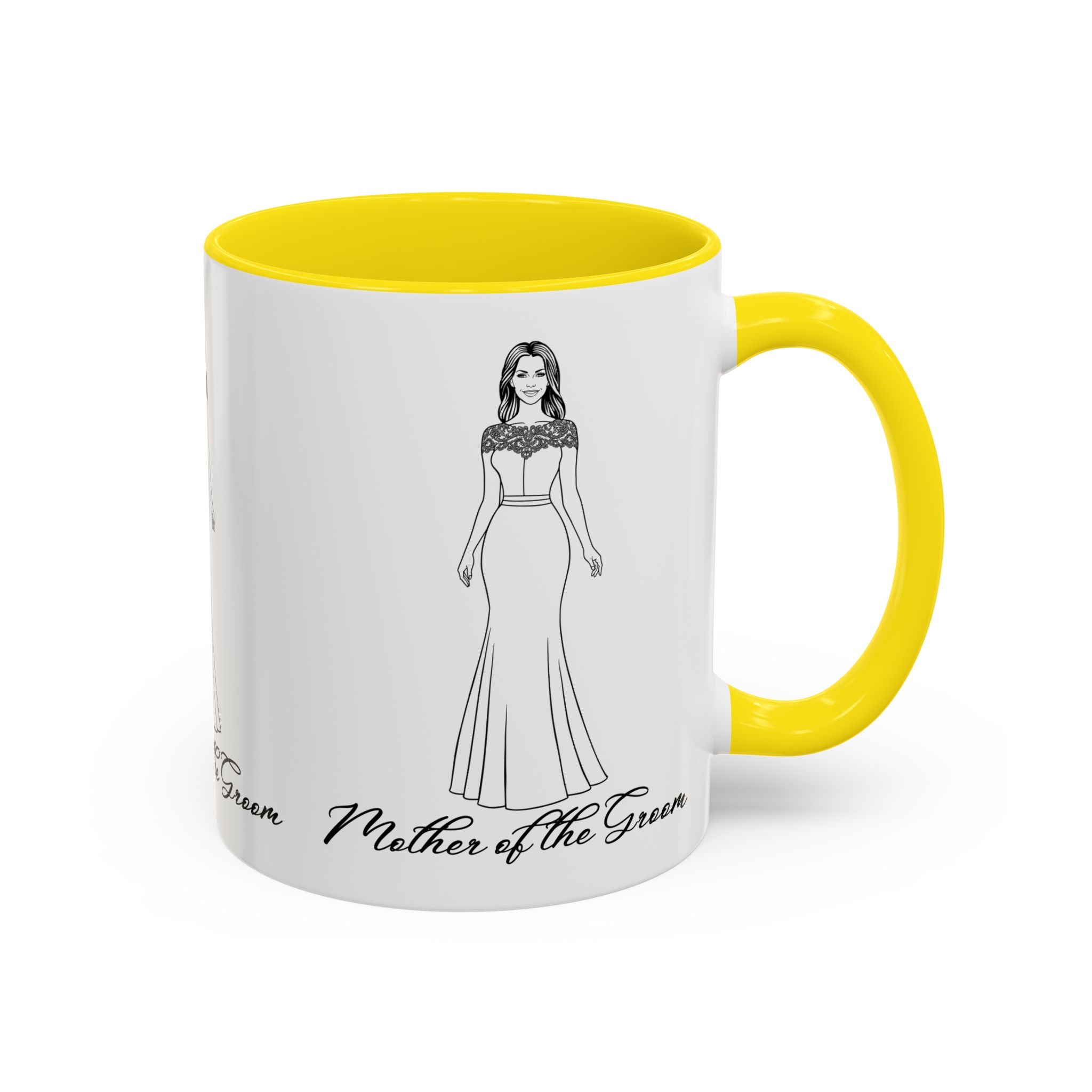 Mother of the Groom Mug-Accent Coffee Mug (11, 15oz)