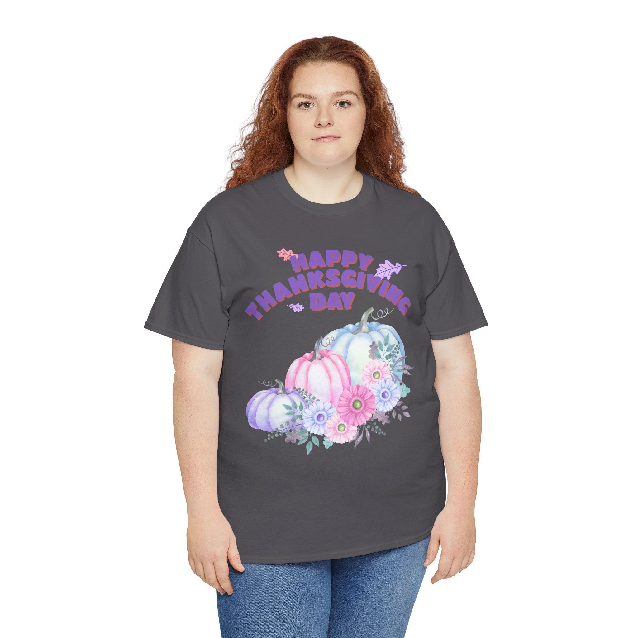 Thanksgiving Celebration Tee, Happy Thanksgiving Day Shirt, Fall T-Shirt, Holiday Gift, Unisex Cotton Top, Autumn Fashion