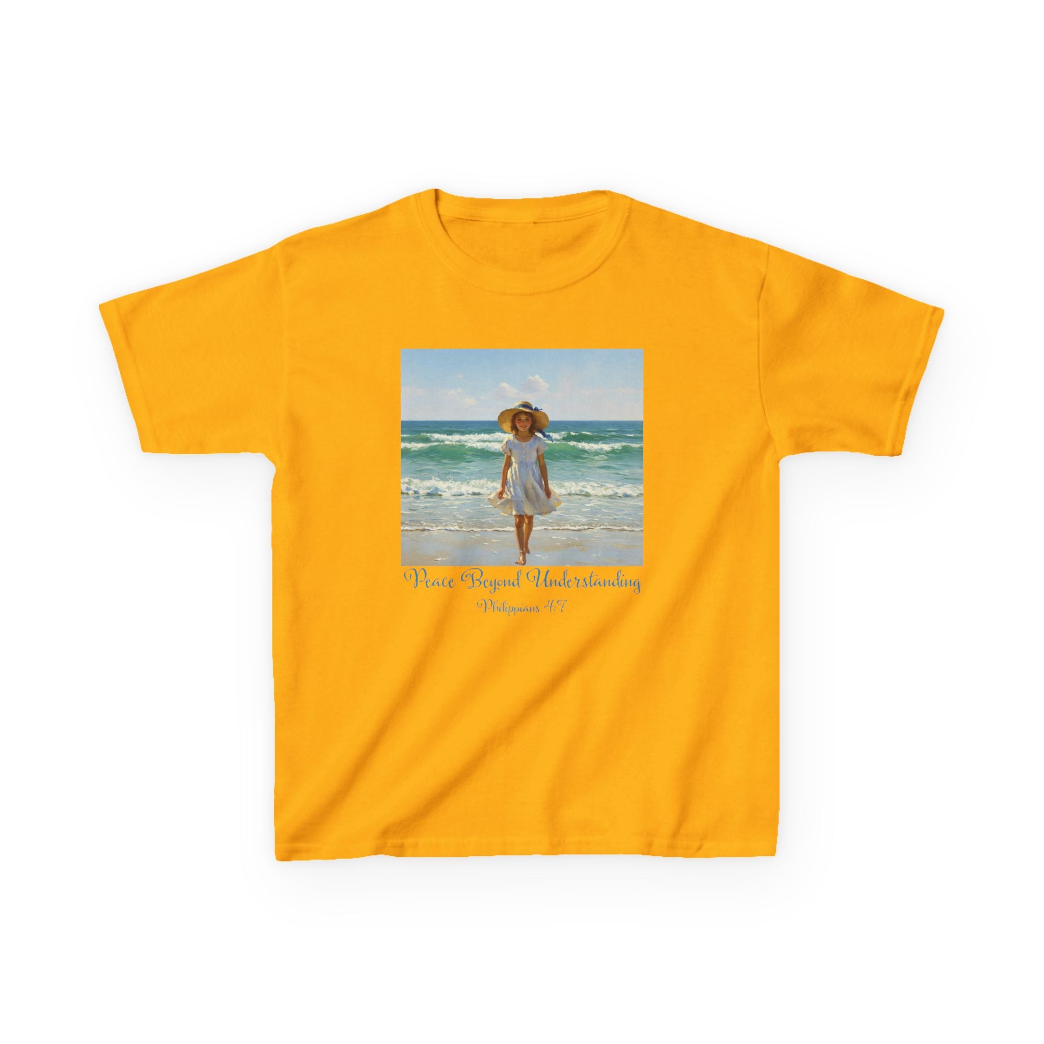 Whimsical Beach Fun Kids Tee, Summer Shirt, Beach Day Tee, Vacation Outfit, Cute Kids Clothing