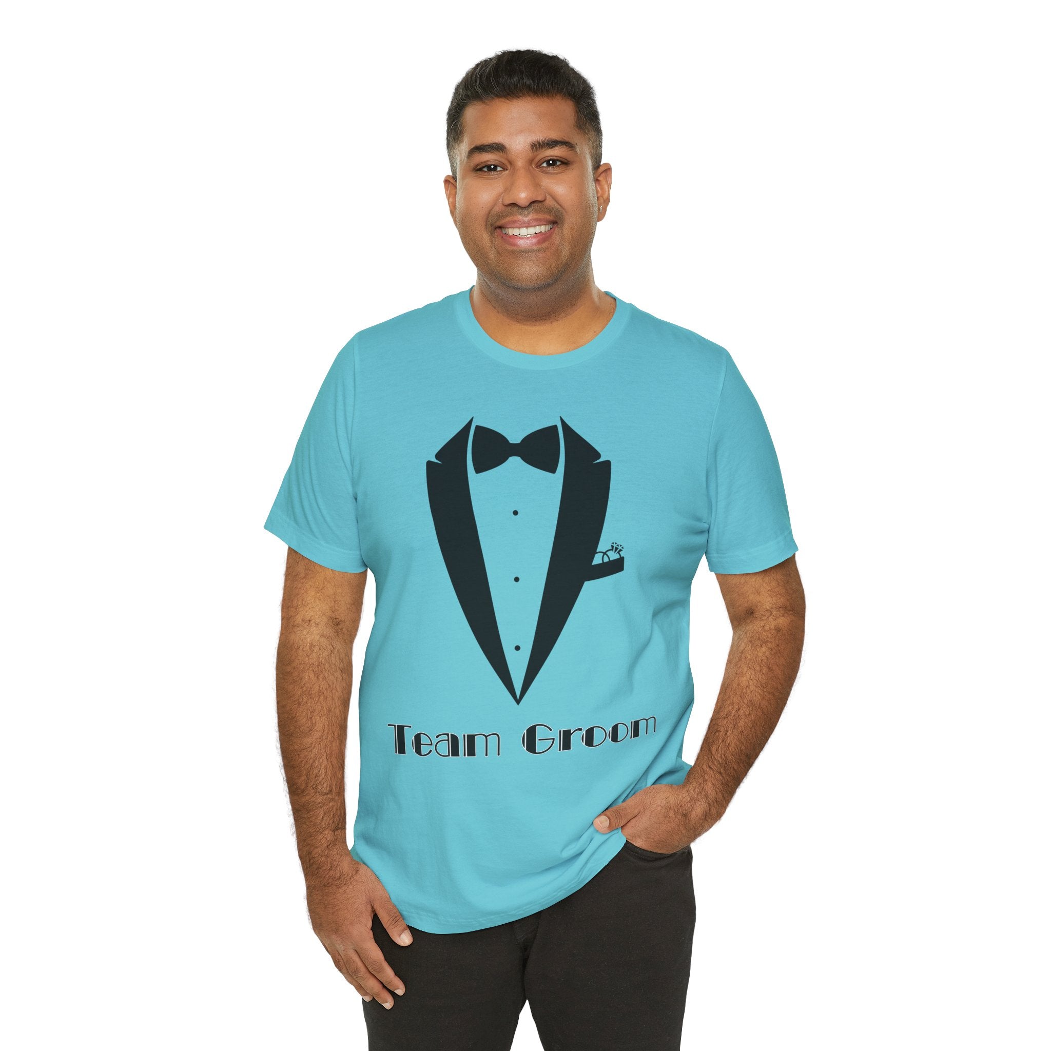 Team Groom Wedding T-Shirt, Perfect for Groomsmen, Bachelor Party, Wedding Events, Groom Attire, Engagement Celebration