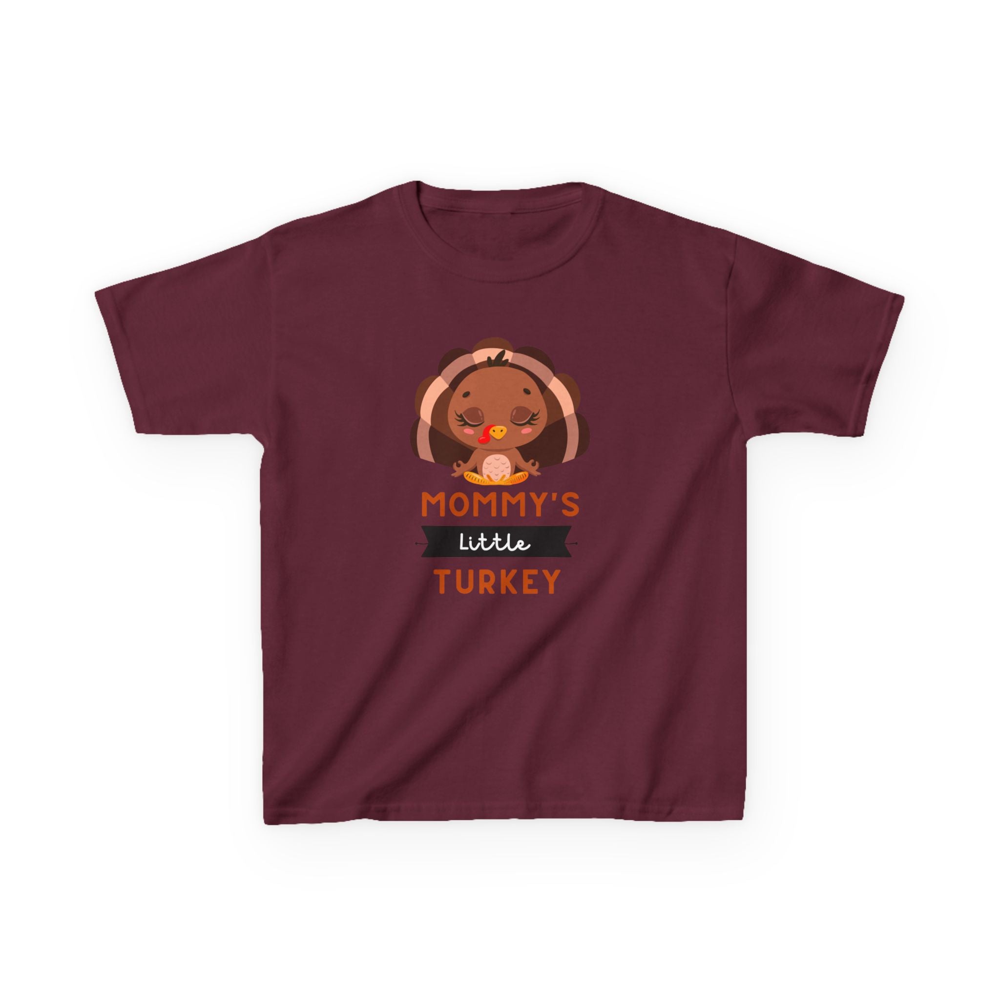 Kids Thanksgiving Tee, Mommy's Little Turkey Shirt, Fall Holiday Outfit, Thanksgiving Gift, Adorable Kids Fashion