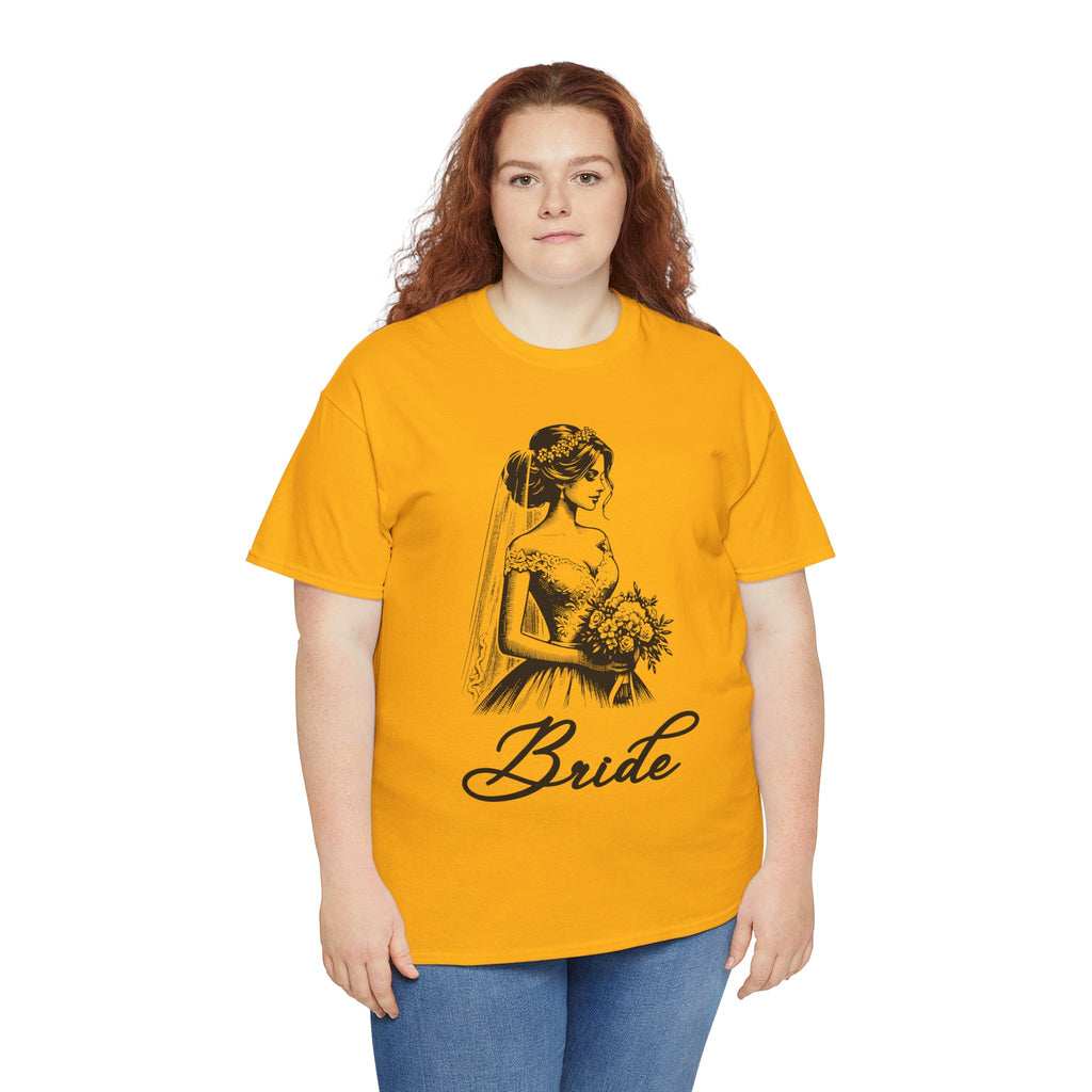 Bride Graphic Tee, Wedding Gift T-Shirt, Bridal Party Apparel, Engagement Celebration Shirt, Bride-to-Be Outfit