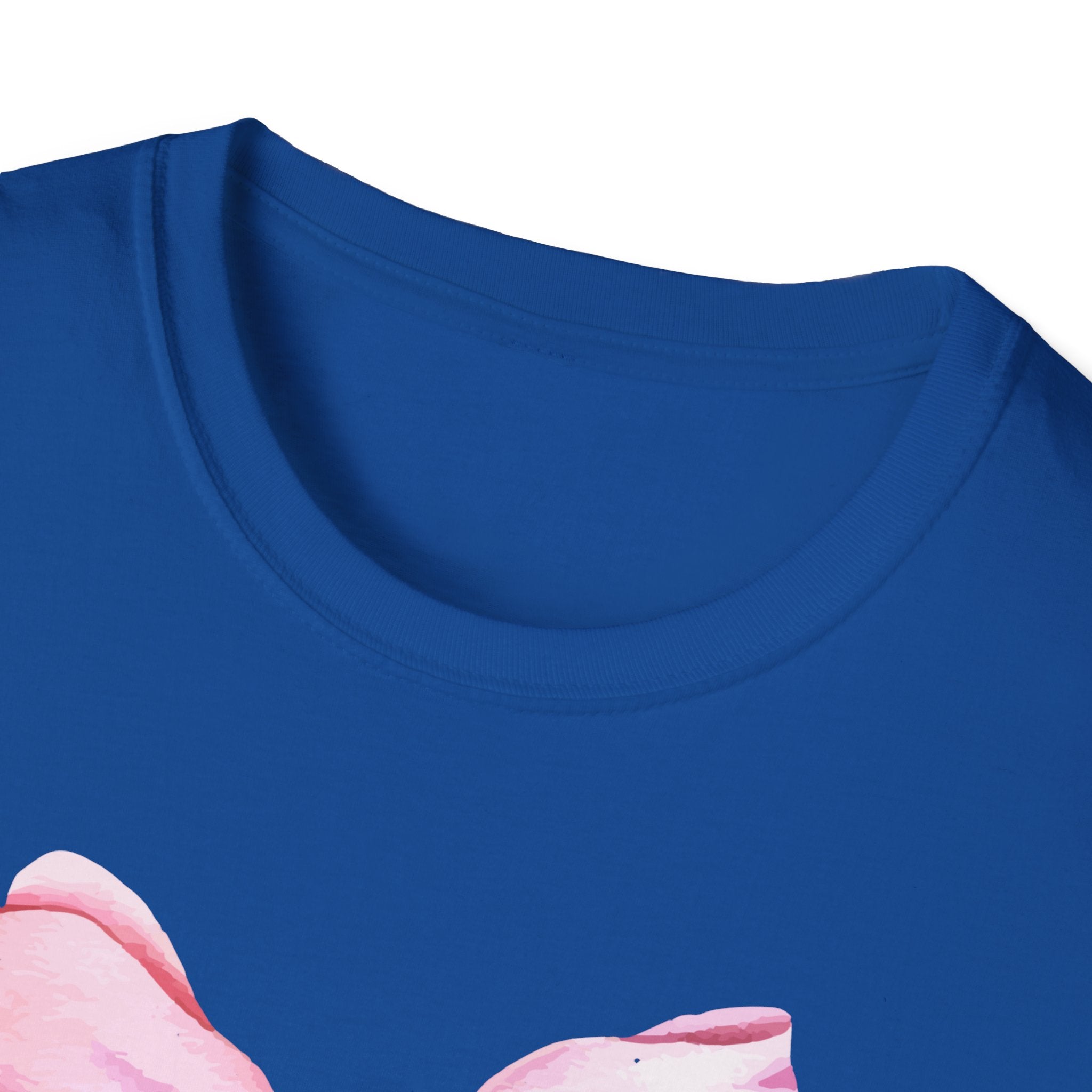 Thankful & Grateful Bow T-Shirt, Unisex Softstyle Tee, Thanksgiving Gift, Fall Apparel, Cute Casual Wear, Gratitude Shirt