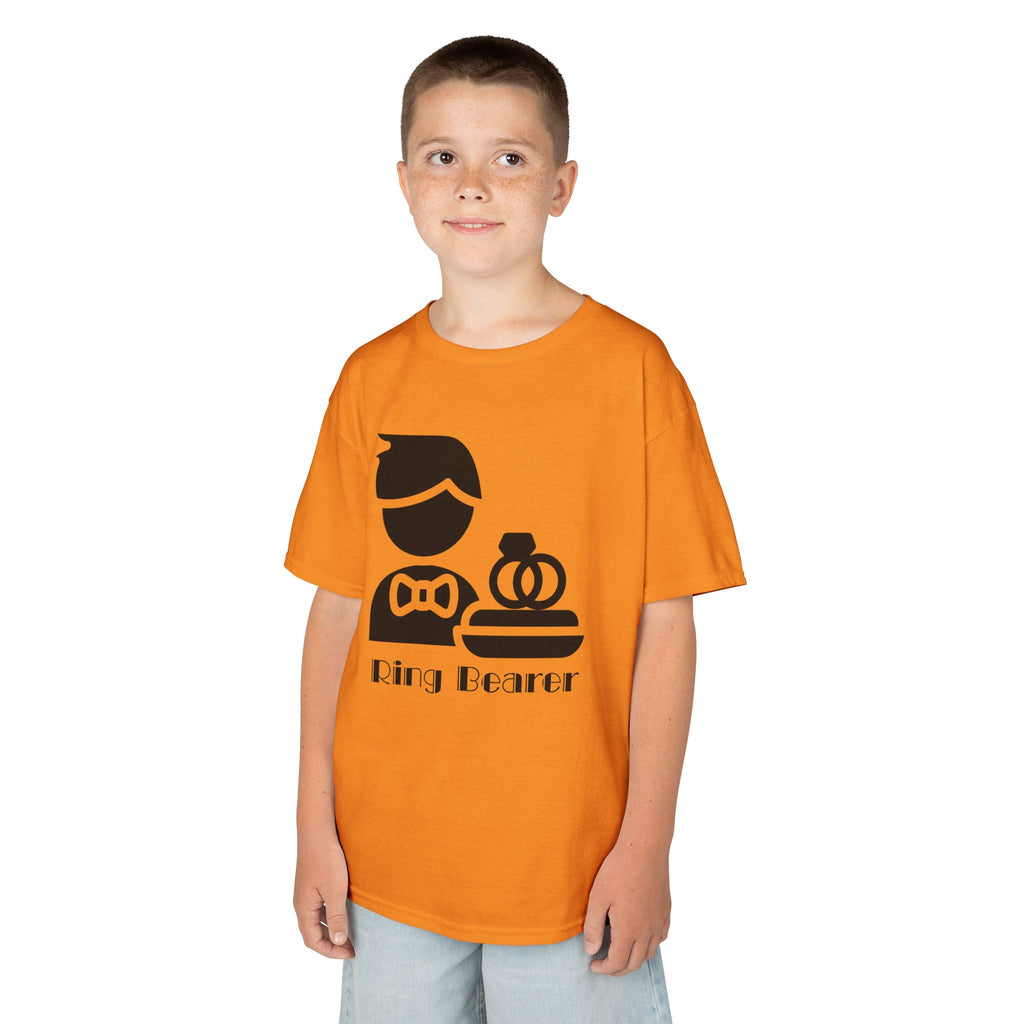 Kids Ring Bearer Tee - Perfect for Weddings, Flower Girl Outfits, Cute Kid’s Apparel, Wedding Party Shirts, Kids Event T-Shirt