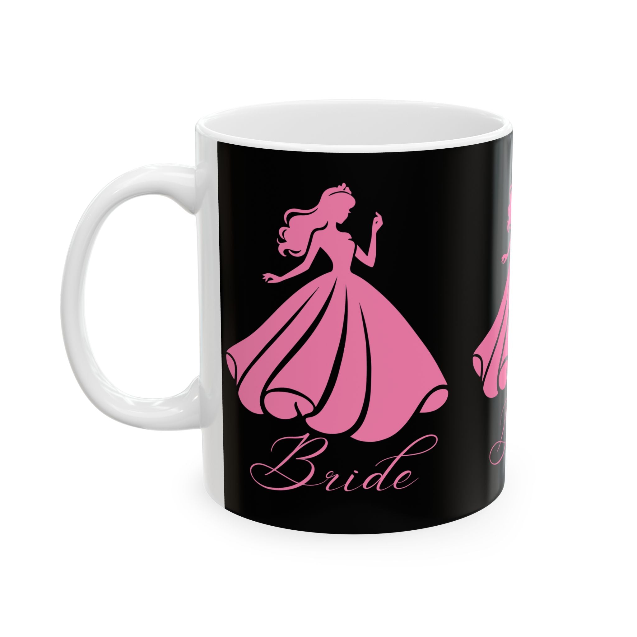 Bride Ceramic Mug 11 oz – Perfect for Weddings, Bridal Showers, Engagement Parties, Gift for Bridesmaid, Wedding Planning Accessories