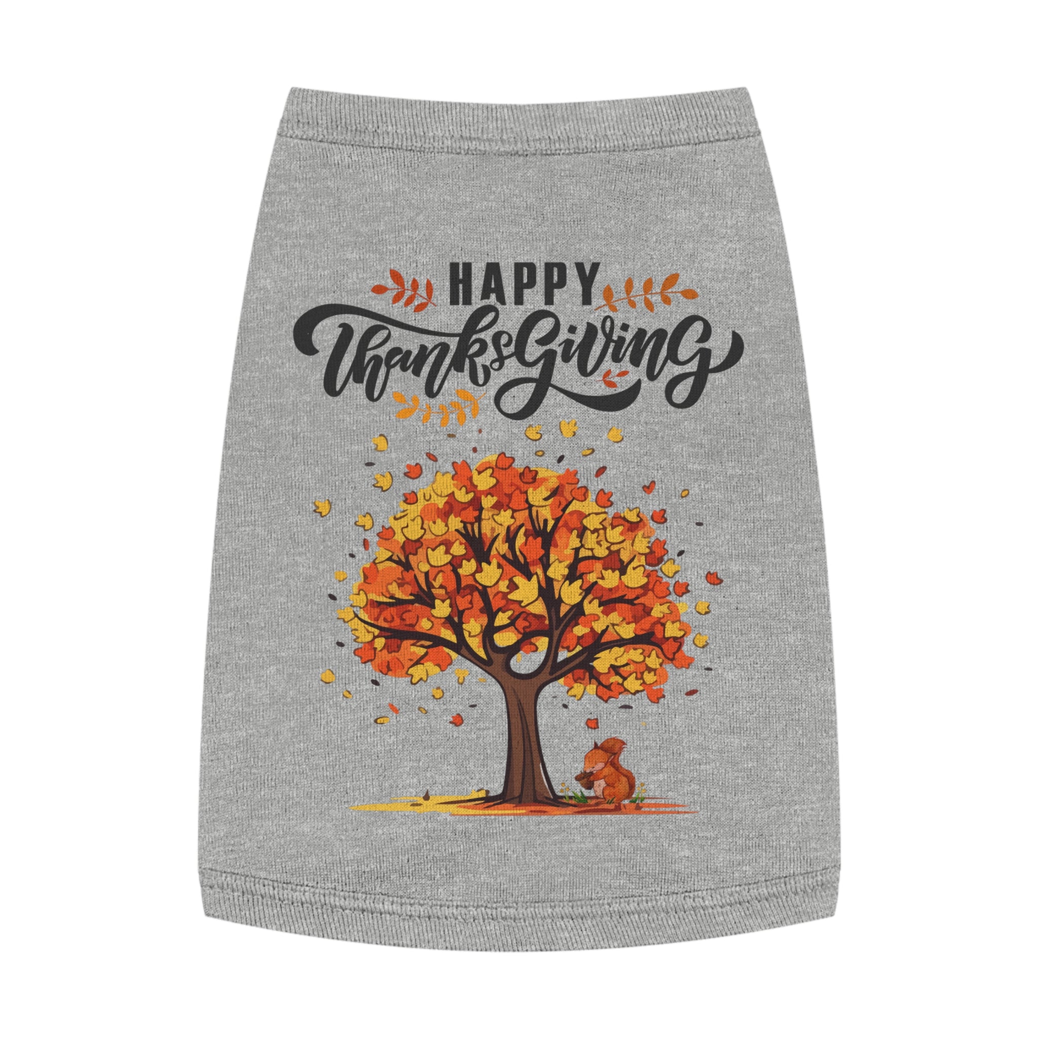 Thanksgiving Pet Tank Top, Dog Shirt, Fall Apparel, Cute Dog Clothes, Pumpkin Spice Season