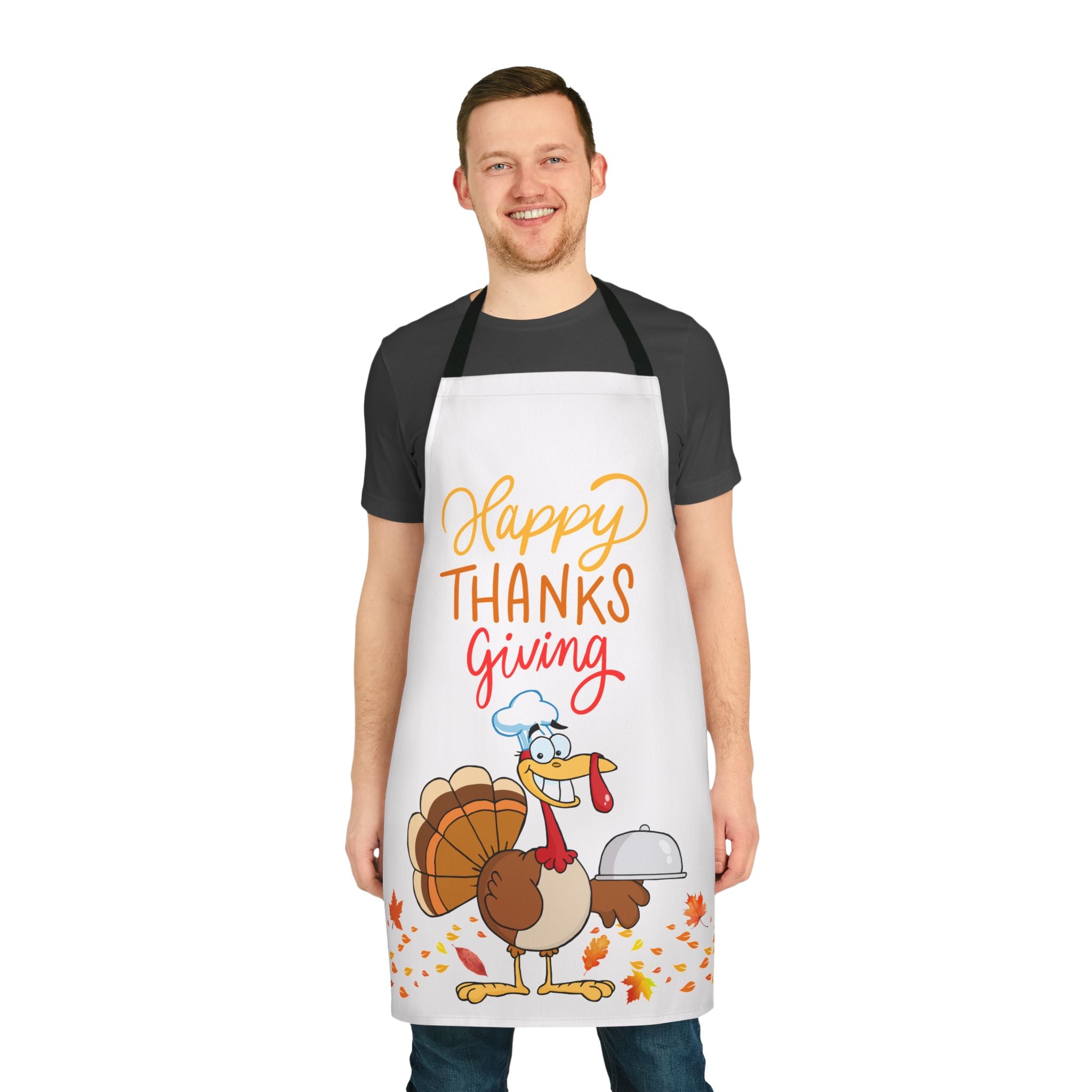 Thanksgiving Apron, Fun Chef Gift for Holiday Cooking, Family Gatherings, Festive Kitchen Decor, Cooking Supplies