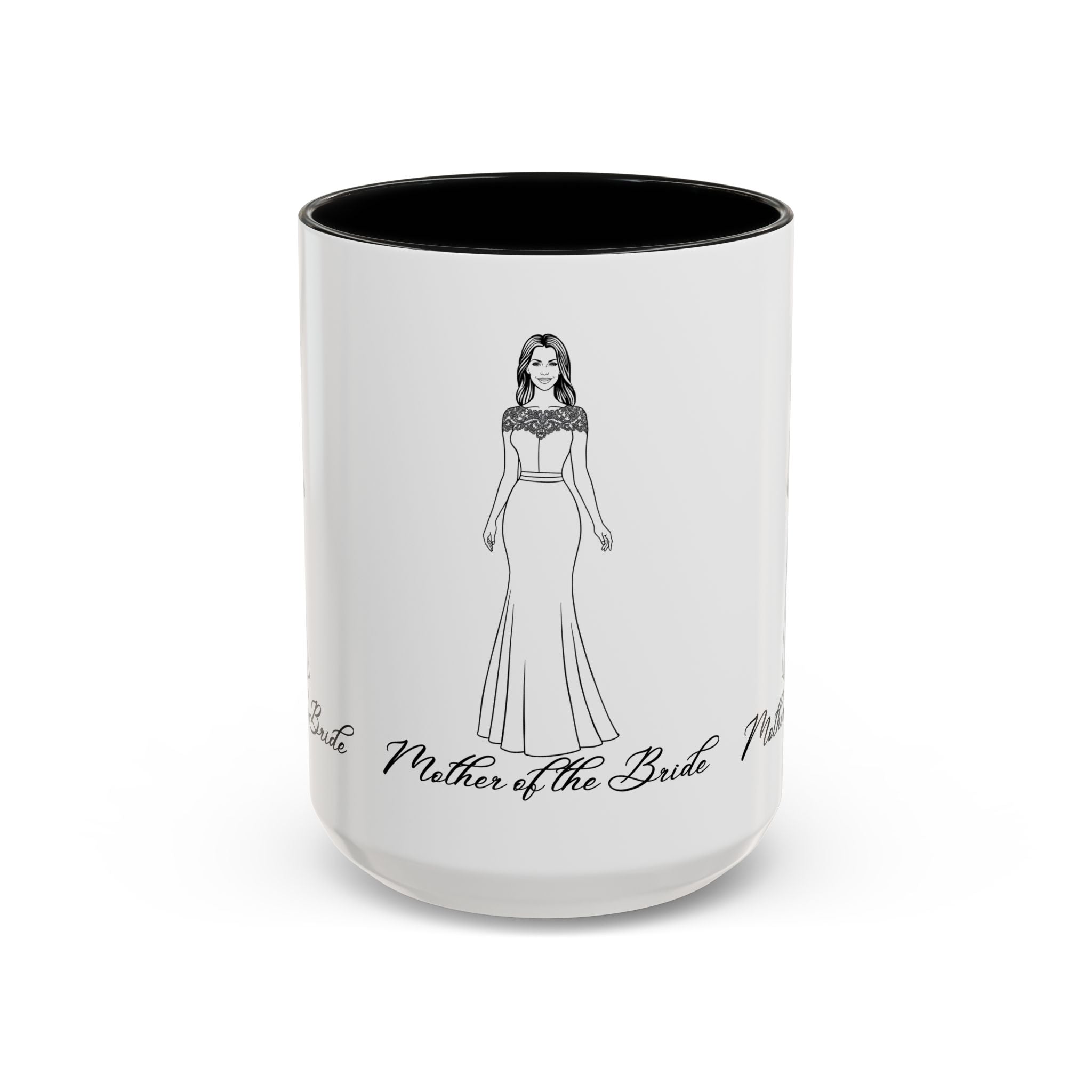The Mother of the Bride- Accent Coffee Mug (11, 15oz)