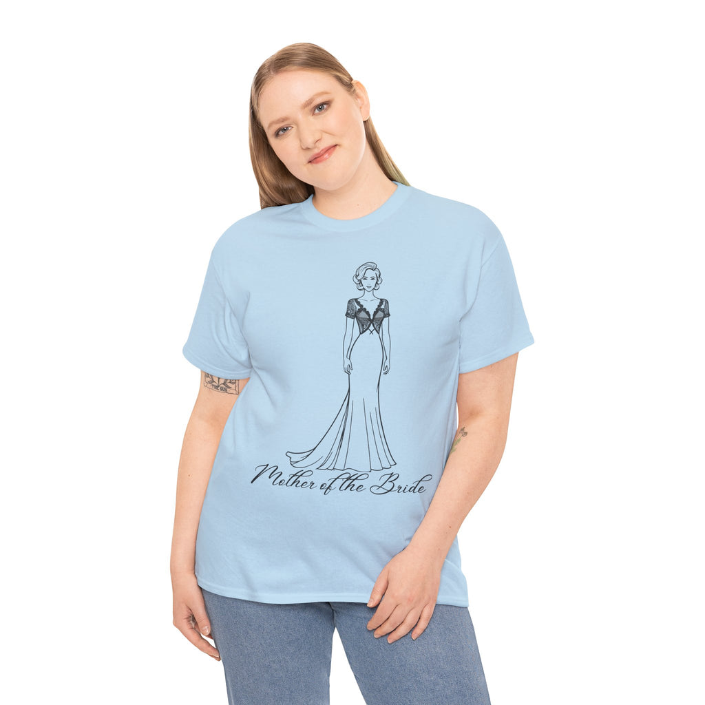 Stylish Mother of the Bride Tee, Gift for Wedding Moms, Bridal Shower Apparel, Comfortable Casual Wear, Wedding Day Celebration Shirt