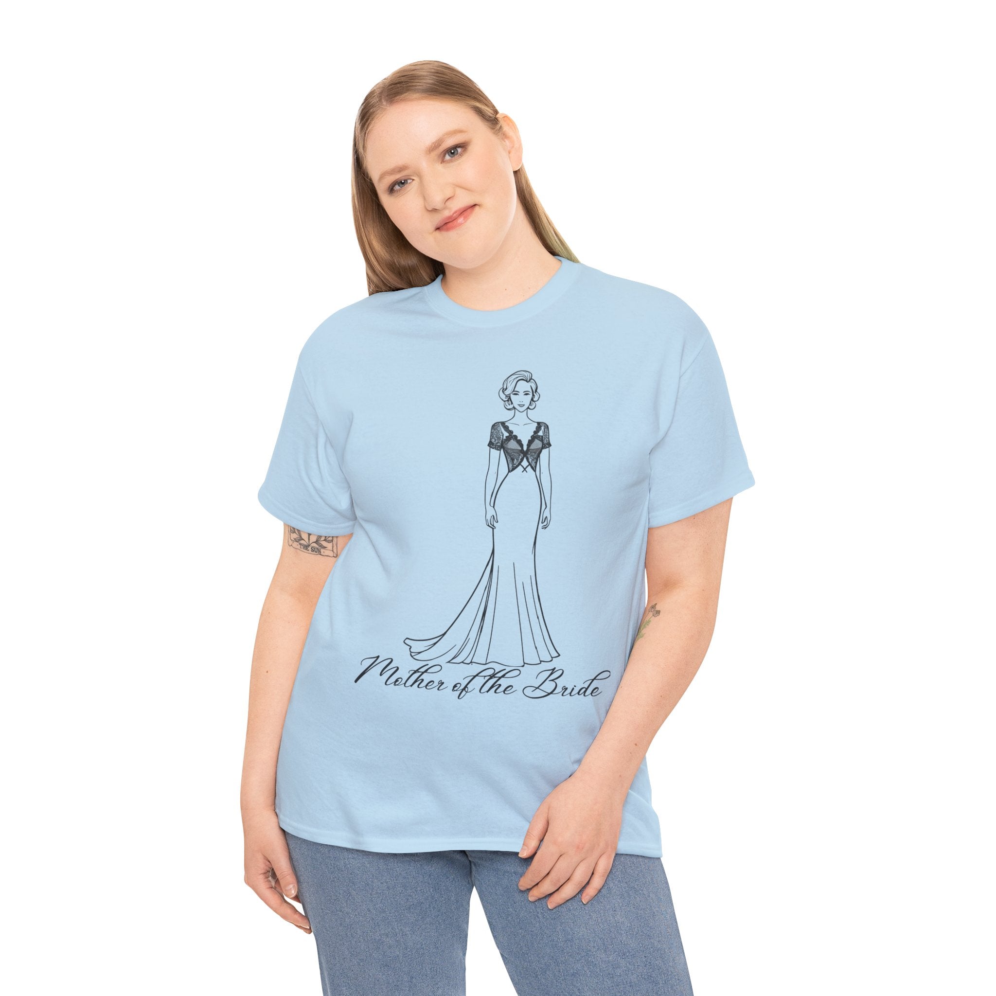 Stylish Mother of the Bride Tee, Gift for Wedding Moms, Bridal Shower Apparel, Comfortable Casual Wear, Wedding Day Celebration Shirt