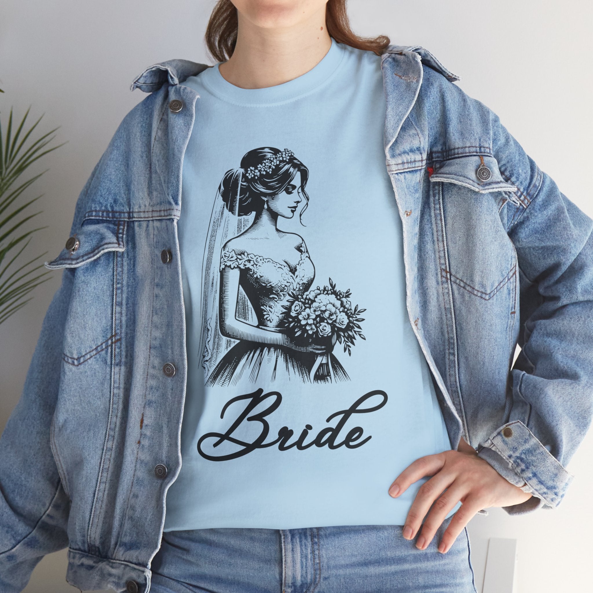 Bride Graphic Tee, Wedding Gift T-Shirt, Bridal Party Apparel, Engagement Celebration Shirt, Bride-to-Be Outfit