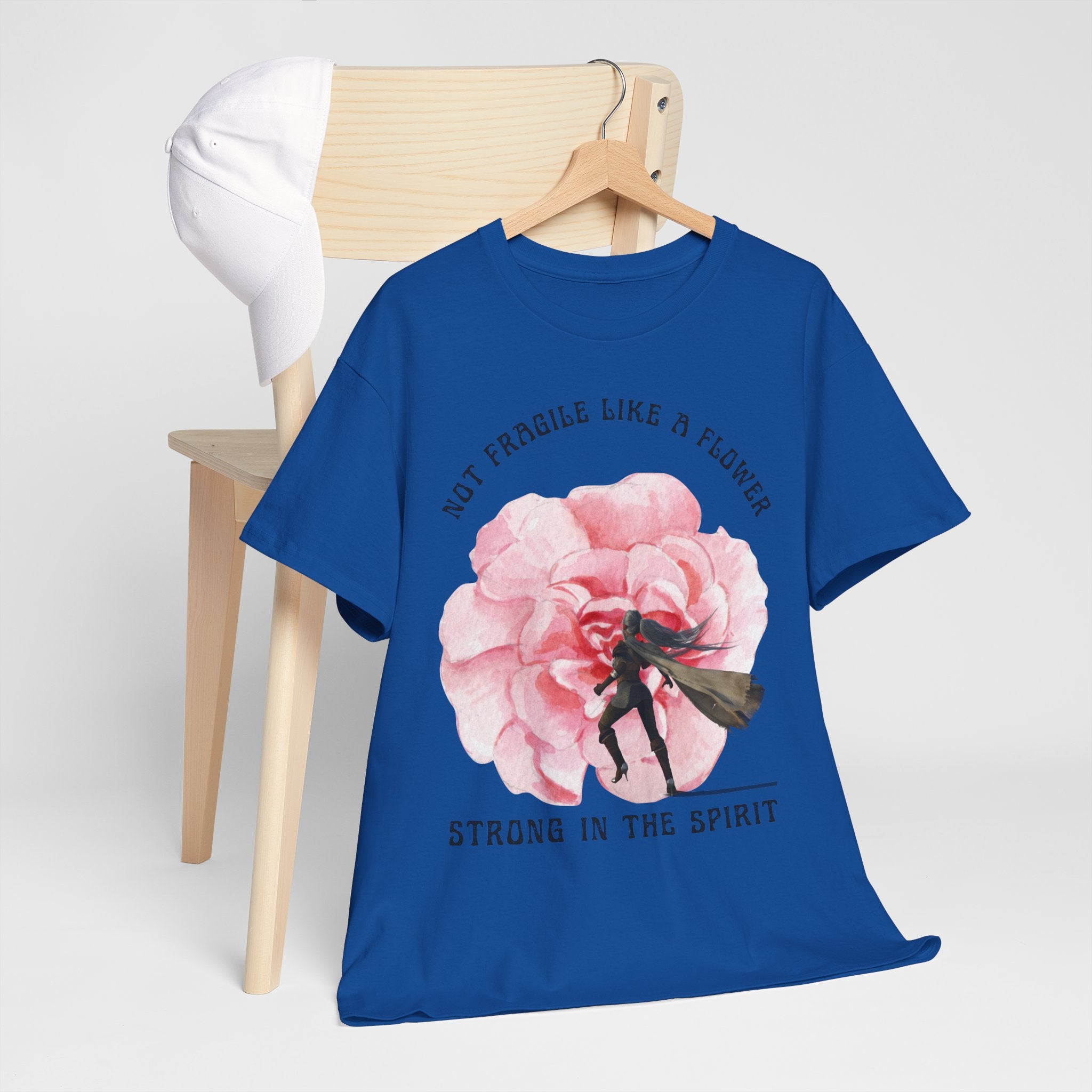 Floral Empowerment Tee, Not Fragile Like a Flower, Strong in the Spirit Shirt, Inspirational Unisex T-Shirt, Gift for Women, [...]