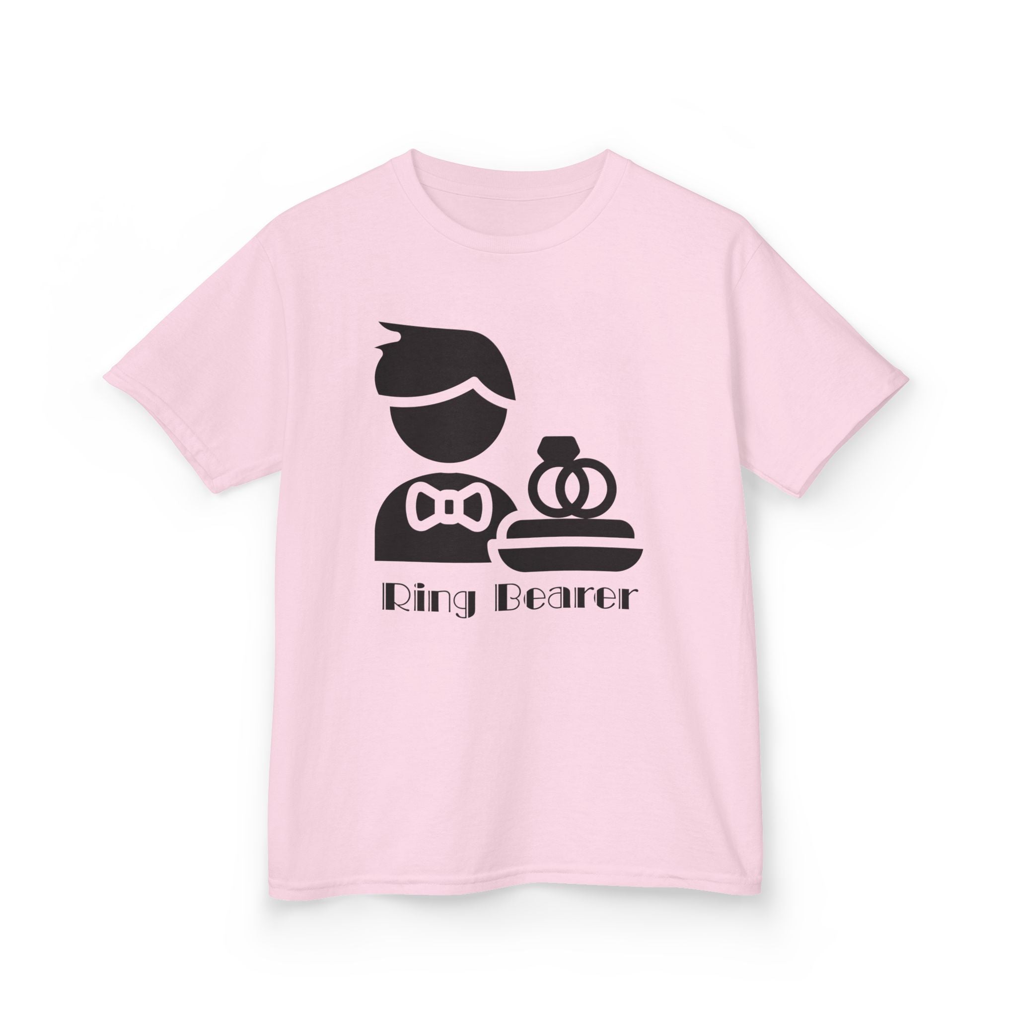Kids Ring Bearer Tee - Perfect for Weddings, Flower Girl Outfits, Cute Kid’s Apparel, Wedding Party Shirts, Kids Event T-Shirt