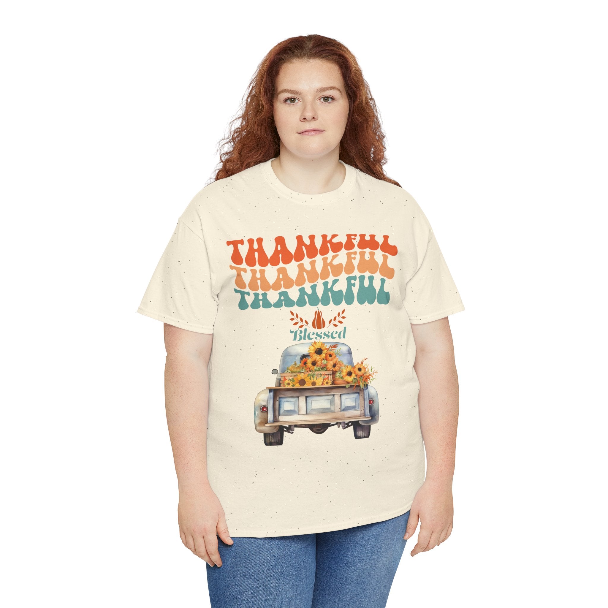 Thankful Vibes Unisex Tee - Perfect for Thanksgiving, Gratitude, Casual Wear, Gifts, Summer Days