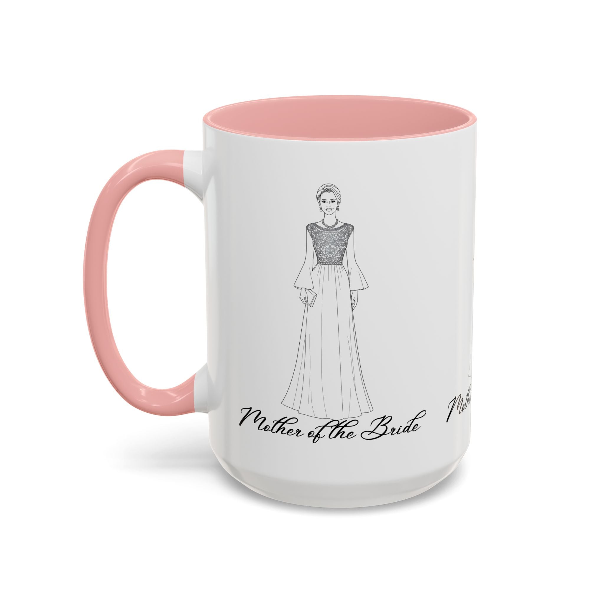Mother of the Bride -Accent Coffee Mug (11, 15oz)