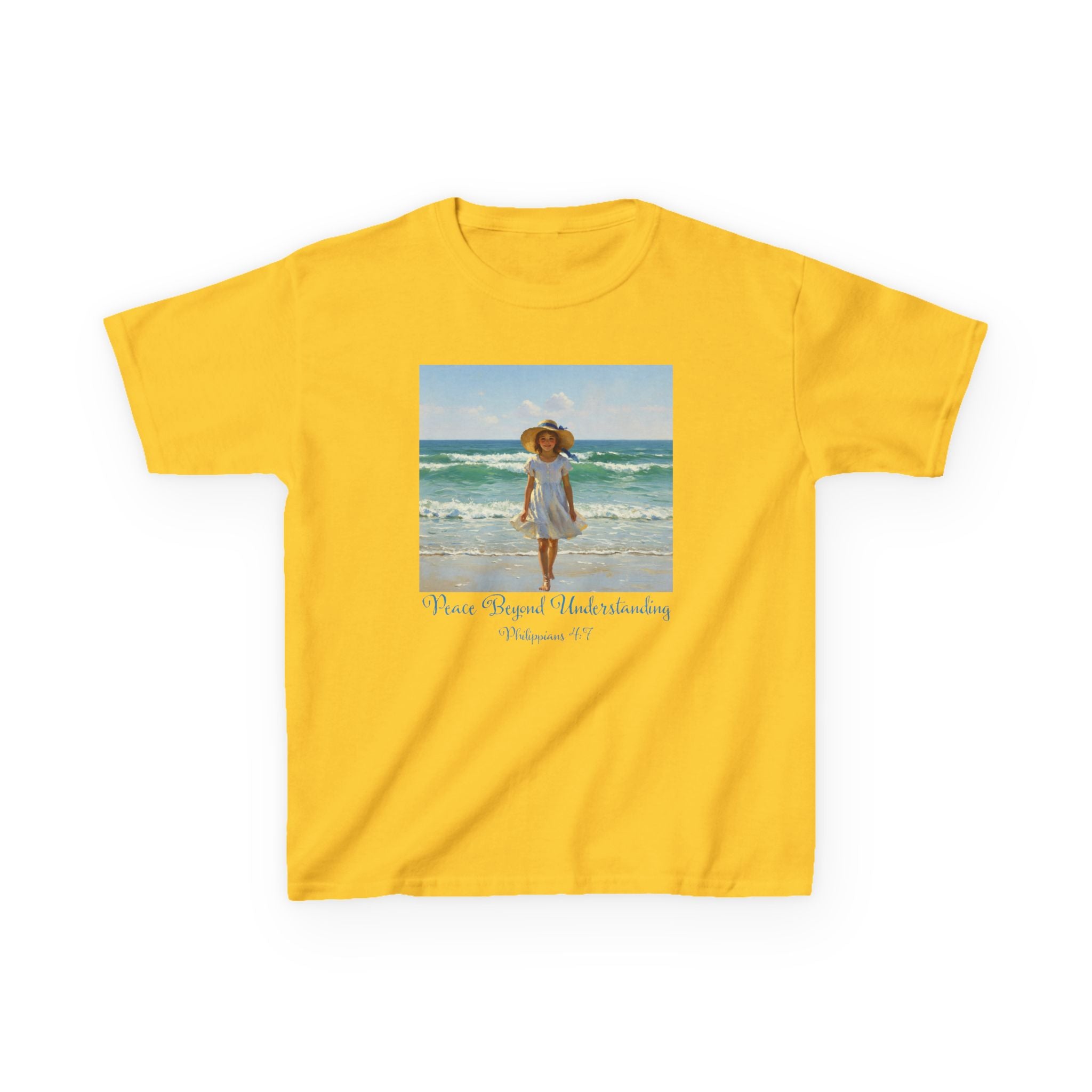 Whimsical Beach Fun Kids Tee, Summer Shirt, Beach Day Tee, Vacation Outfit, Cute Kids Clothing