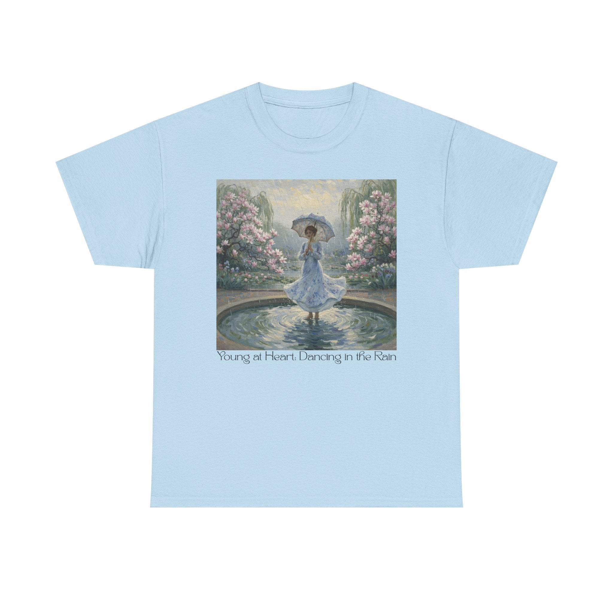 Elegant Floral Dance Unisex Tee, Casual Wear, Art Lover Gift, Spring Fashion, Unique Graphic Shirt