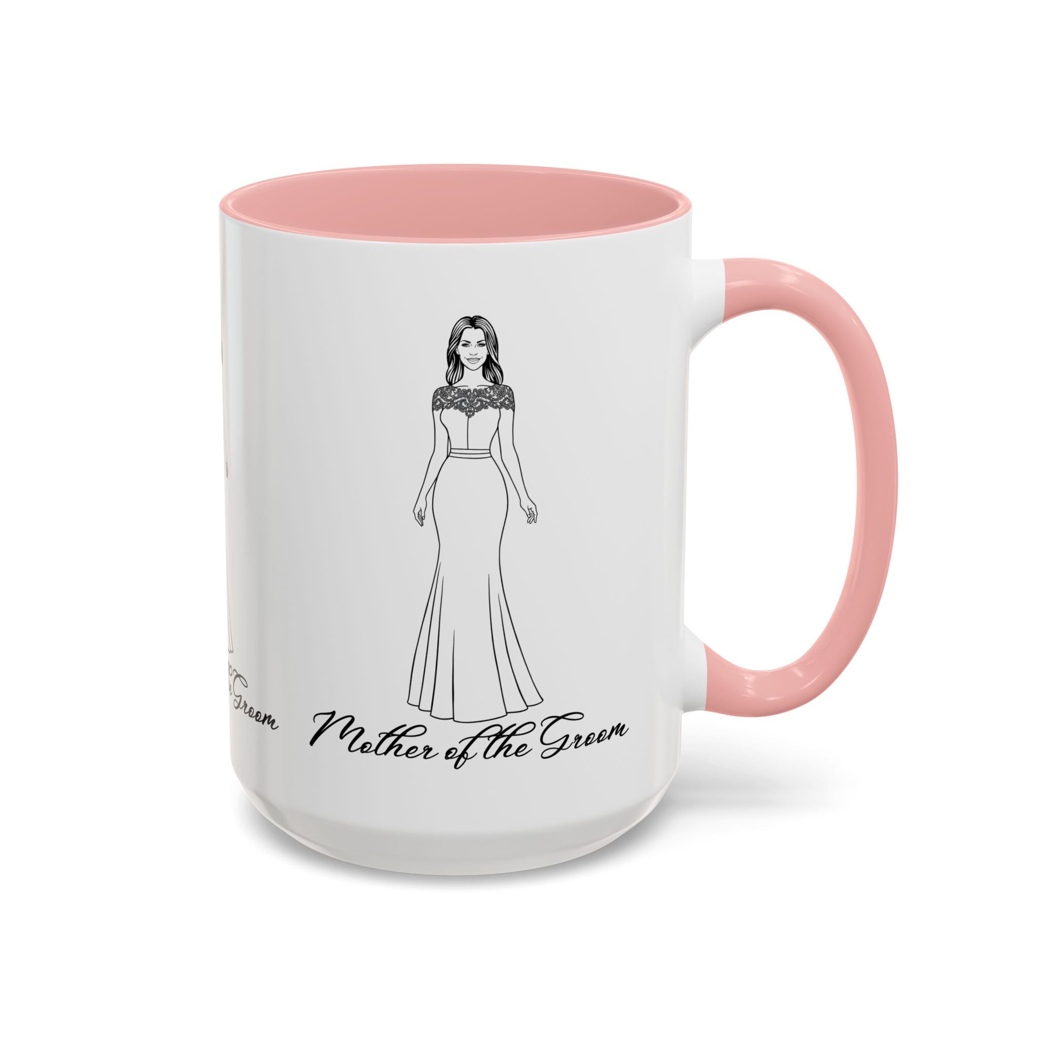 Mother of the Groom Mug-Accent Coffee Mug (11, 15oz)