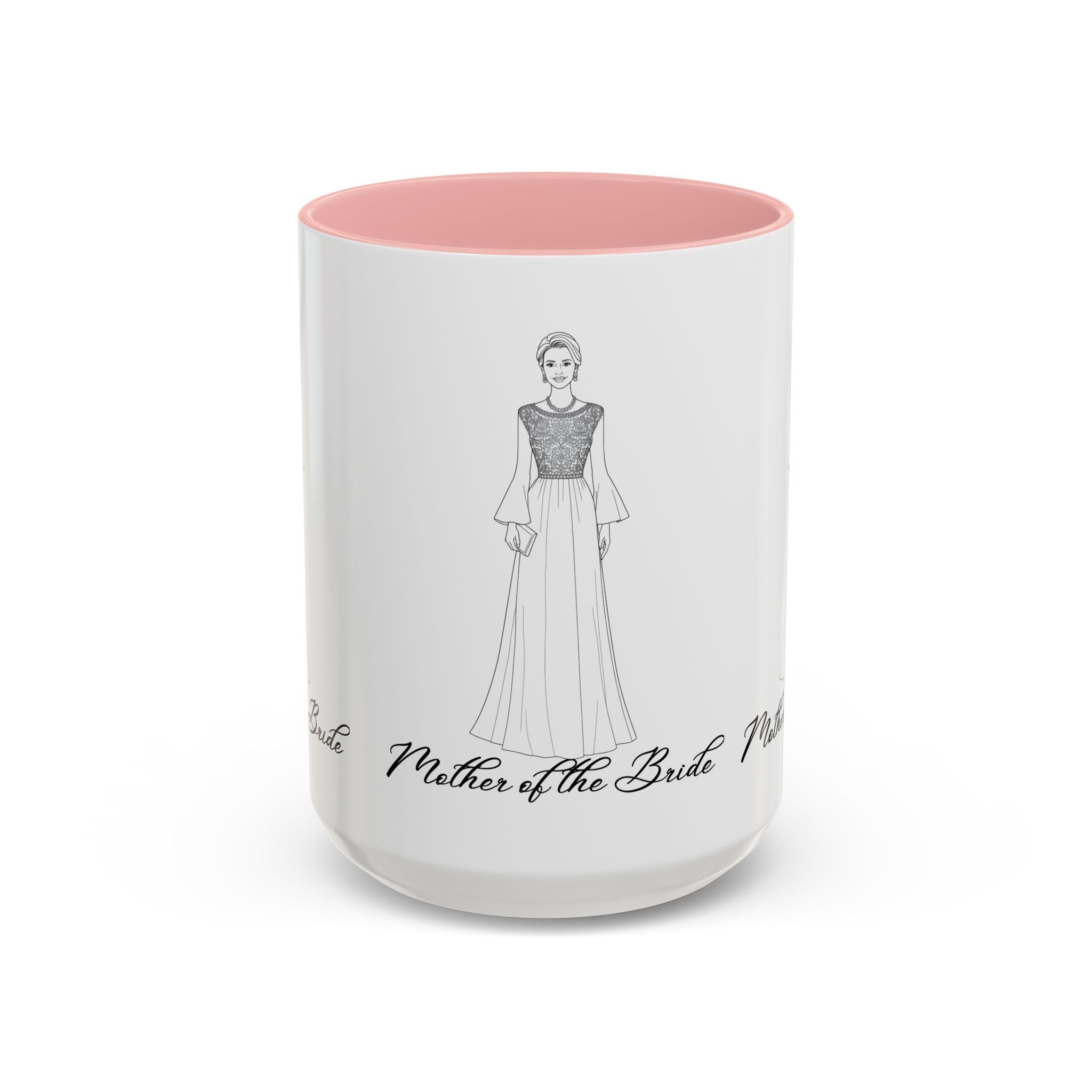 Mother of the Bride -Accent Coffee Mug (11, 15oz)