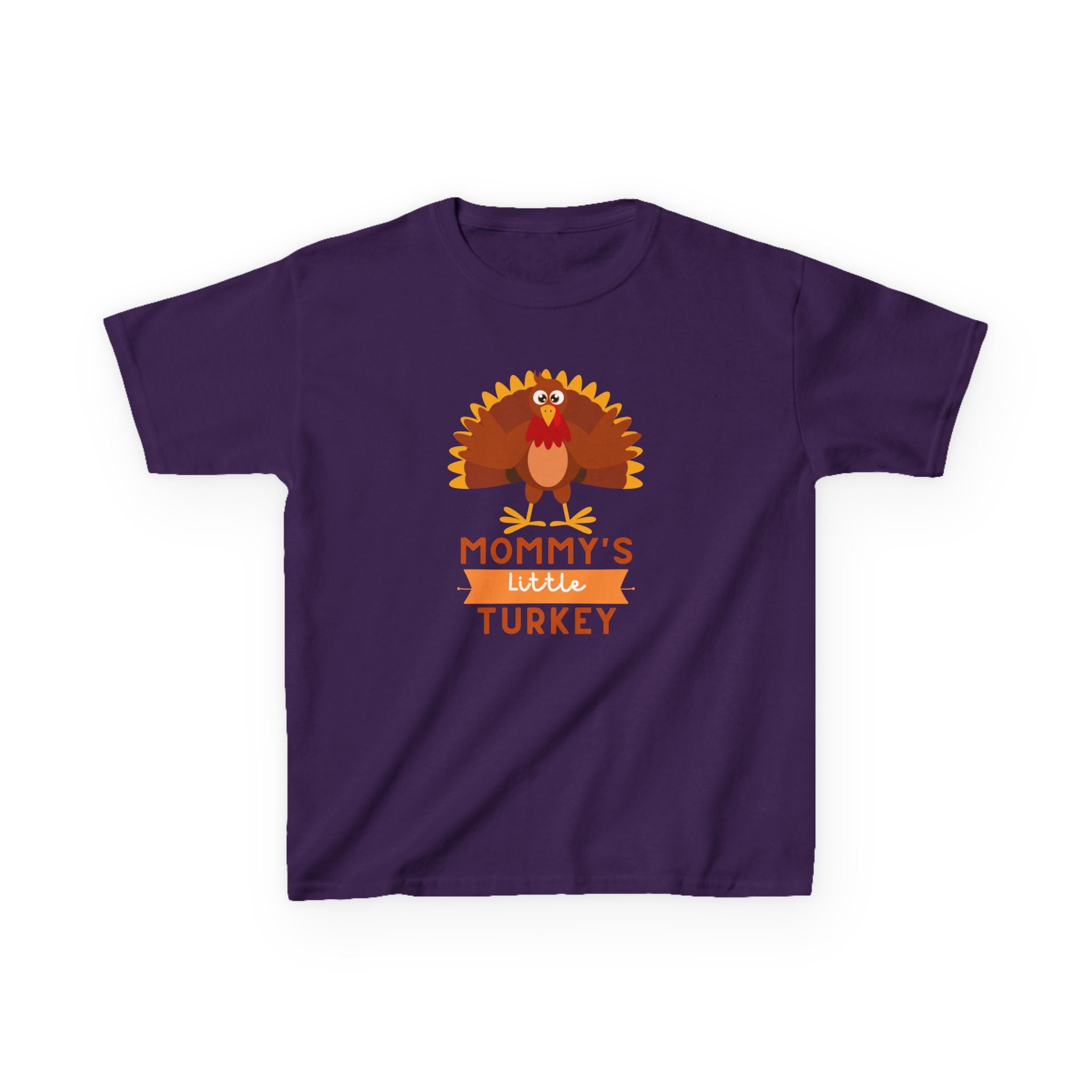 Mommy's Little Turkey Kids Tee - Thanksgiving Gift, Holiday Apparel, Cute Kids Clothing, Family Gathering, Kid's Casual Wear