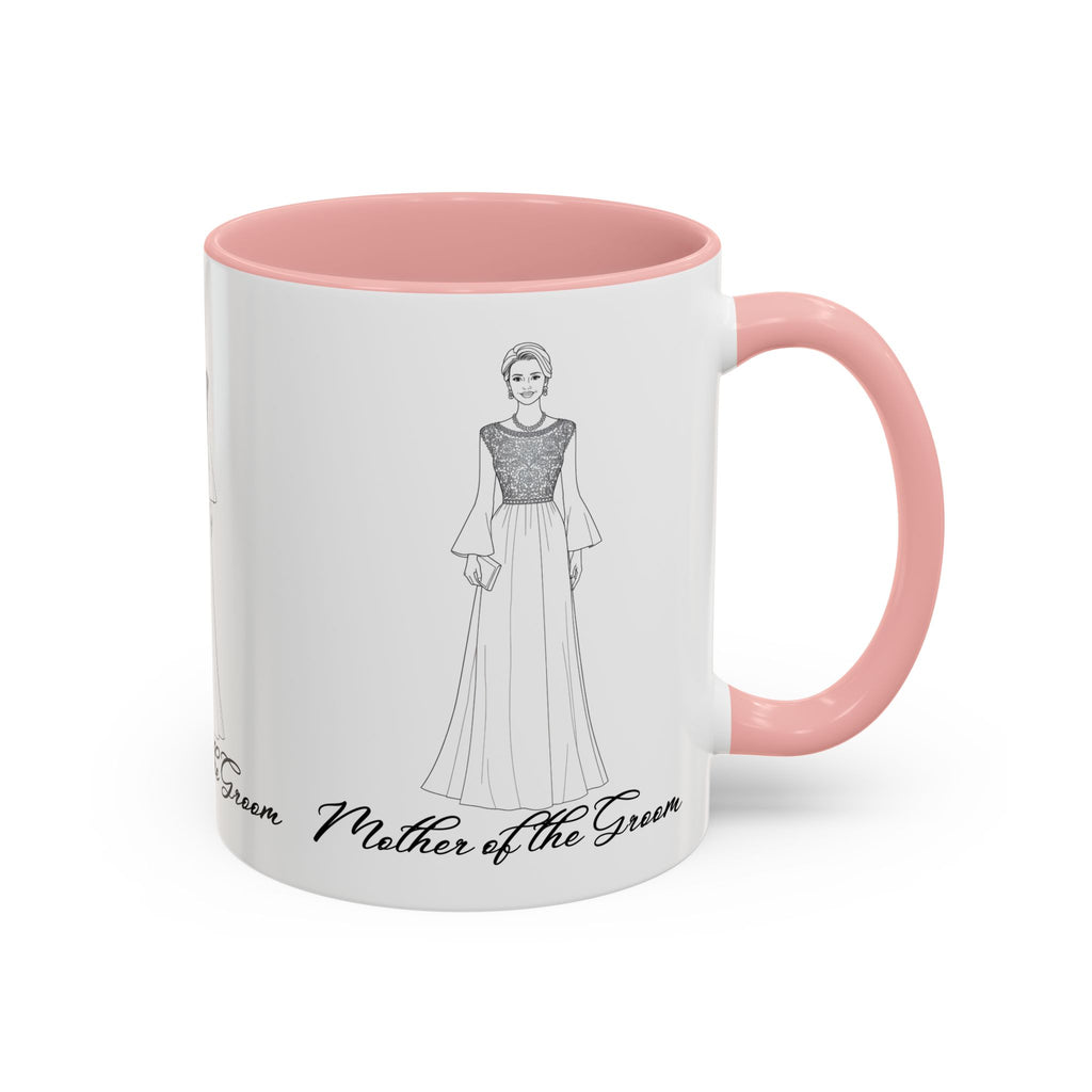 Elegant Mother of the Groom Mug - Perfect Gift for Bridal Showers, Weddings, Coffee Lovers, Wedding Planning