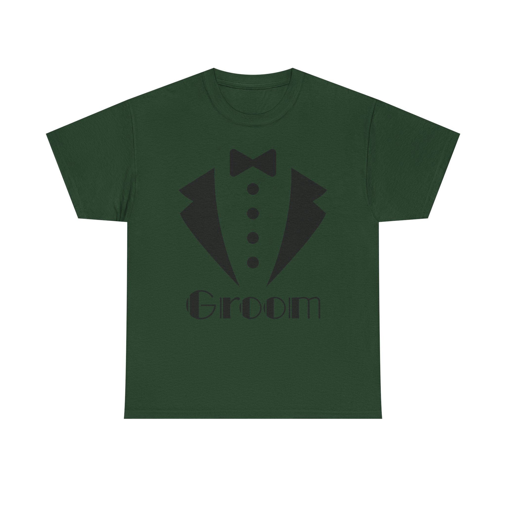 Groom T-Shirt - Unisex Heavy Cotton Tee for Weddings, Bachelor Parties, Groomsmen Gifts, Engagements, Bridal Showers