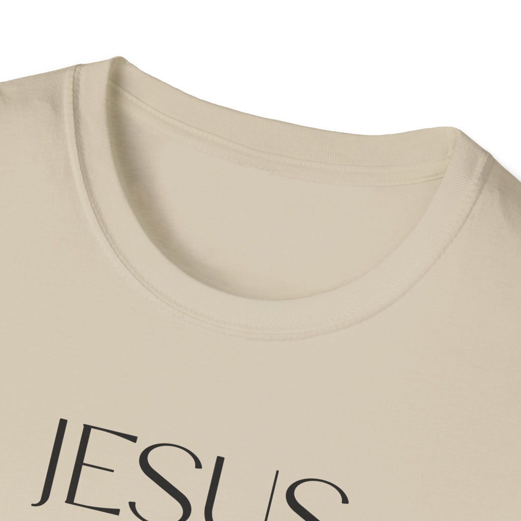 Jesus Floral Faith T-Shirt- Christian Graphic Tee, Inspirational Gift, Religious Apparel, Casualwear, Unisex