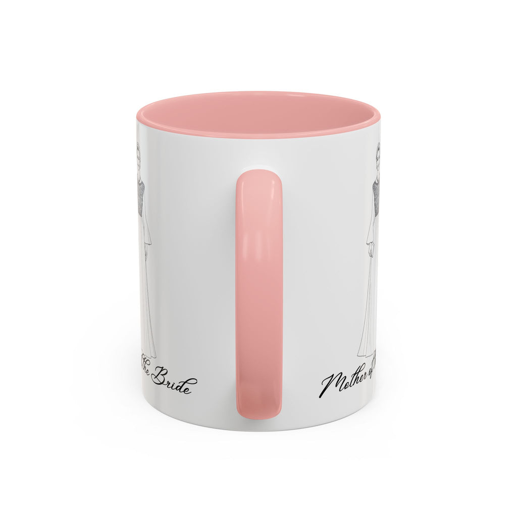 Mother of the Bride -Accent Coffee Mug (11, 15oz)