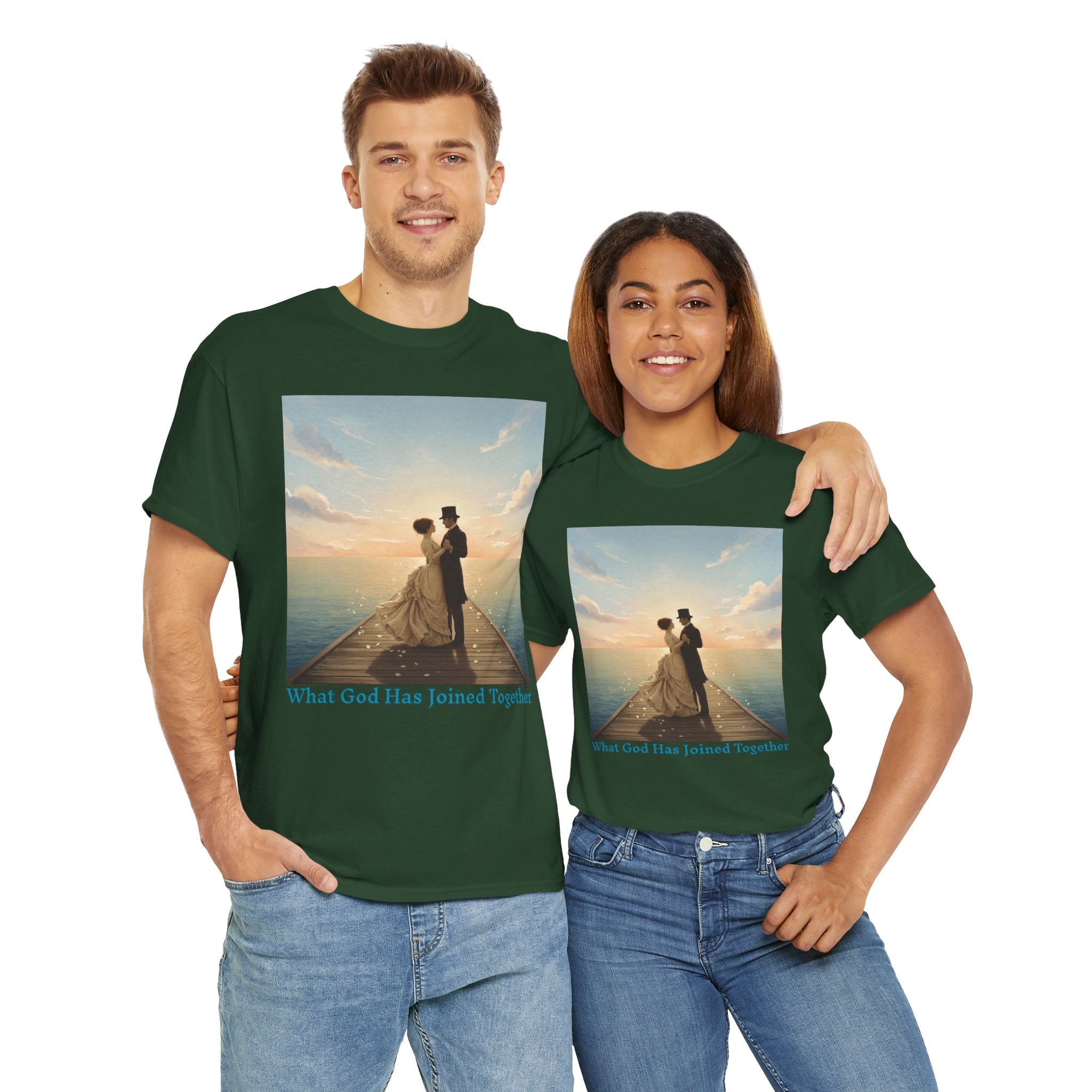 Wedding Anniversary Unisex Cotton Tee, Love Shirt, Couples Gift, Engagement Gift, Bridal Clothing, Marriage Celebration Tee