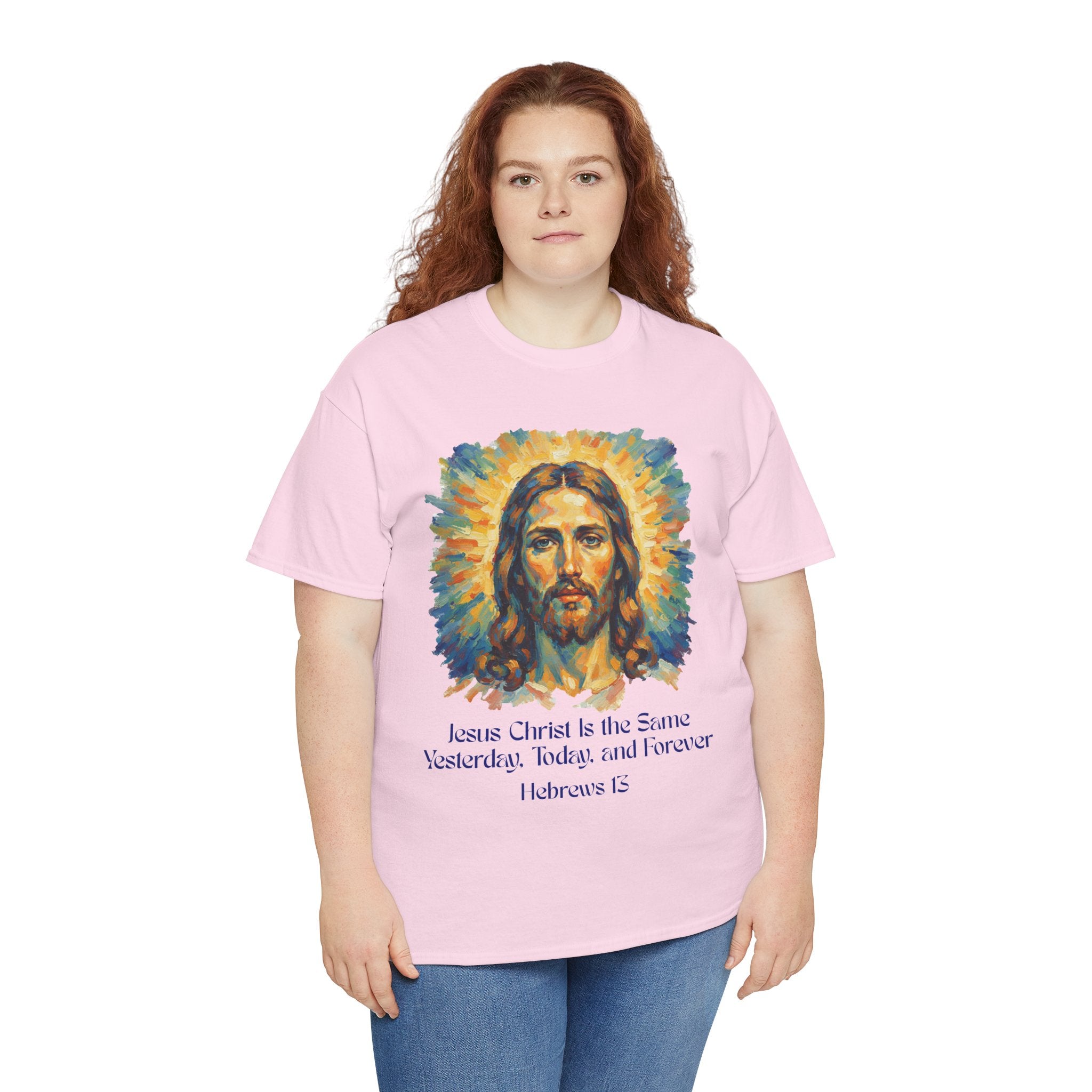 Jesus Portrait – Van Gogh Inspired Style Religious Inspirational Tee - Jesus Christ Design, Faith Shirt, Christian Clothing, Birthday Gift, Everyday Wear