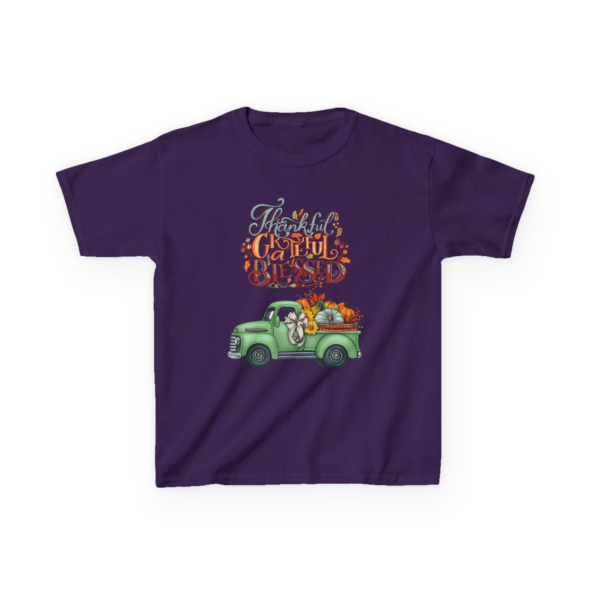 Blessed Fall Kids Tee, Adorable Autumn Shirt, Cute Harvest T-Shirt, Thanksgiving Gift for Kids, Comfy Cotton Youth Apparel