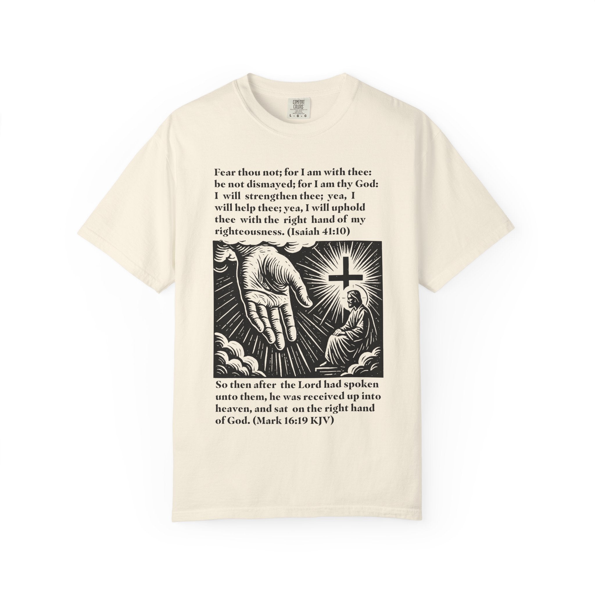 Inspirational Faith T-Shirt, Unisex Cotton Tee, Christian Gift, Spiritual Apparel, Motivational Quote Shirt, Religious Clothing