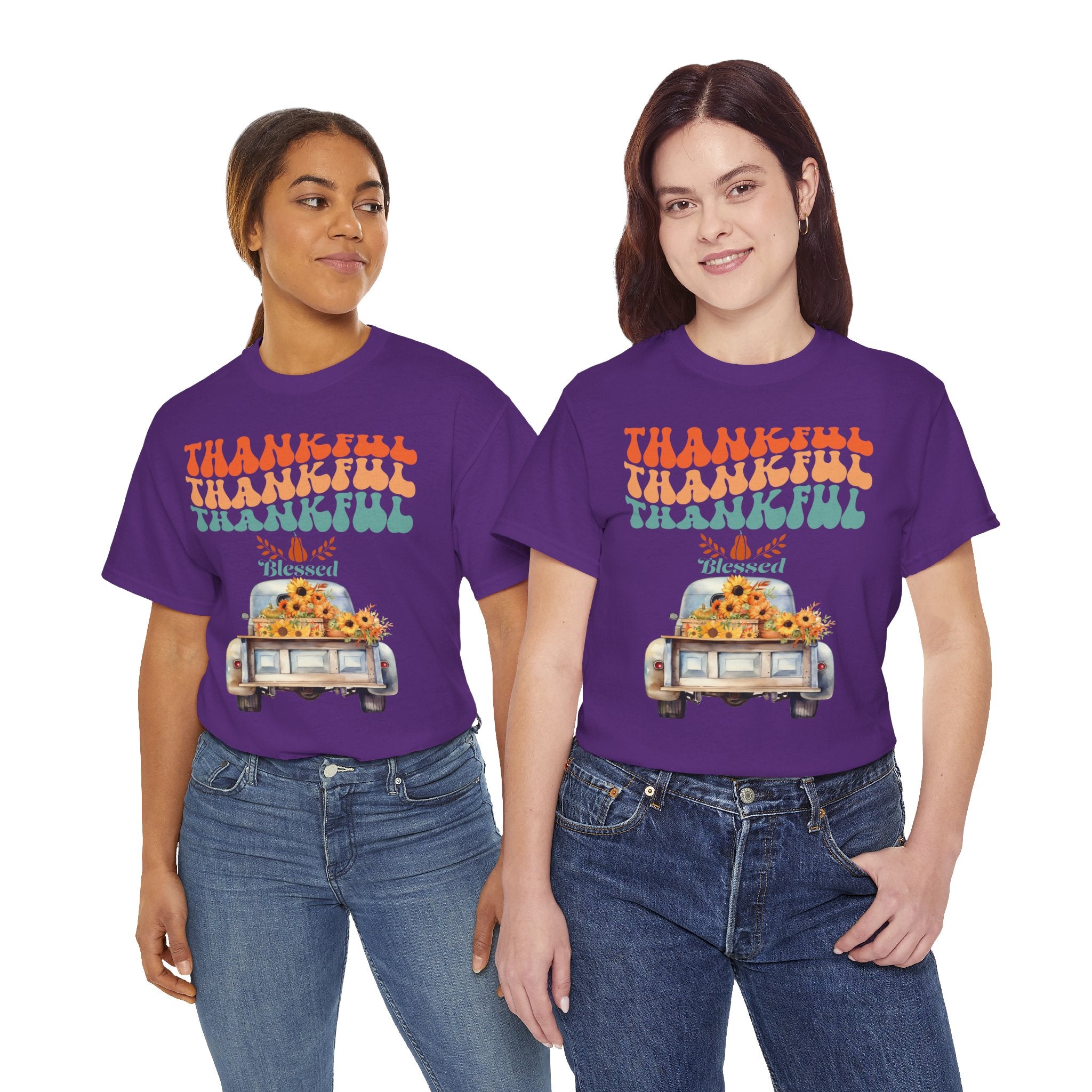 Thankful Vibes Unisex Tee - Perfect for Thanksgiving, Gratitude, Casual Wear, Gifts, Summer Days