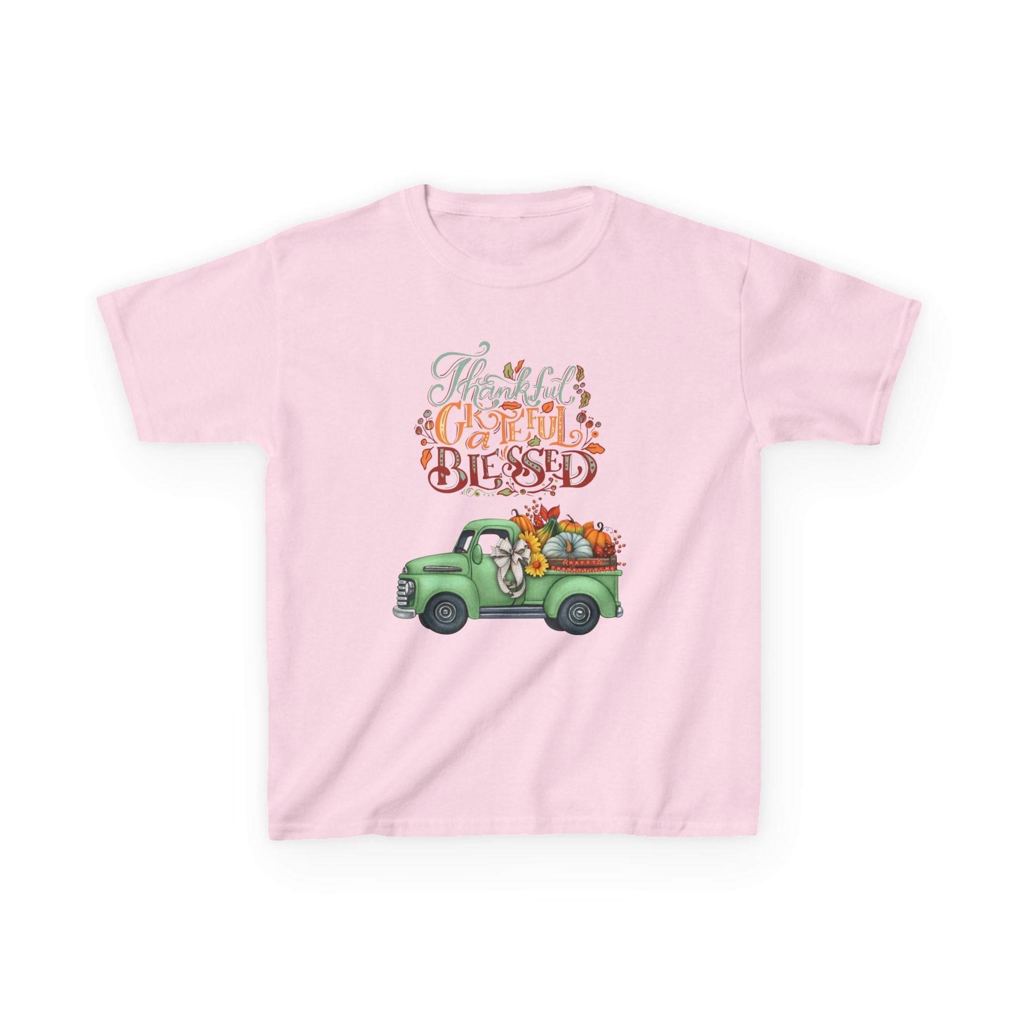 Blessed Fall Kids Tee, Adorable Autumn Shirt, Cute Harvest T-Shirt, Thanksgiving Gift for Kids, Comfy Cotton Youth Apparel
