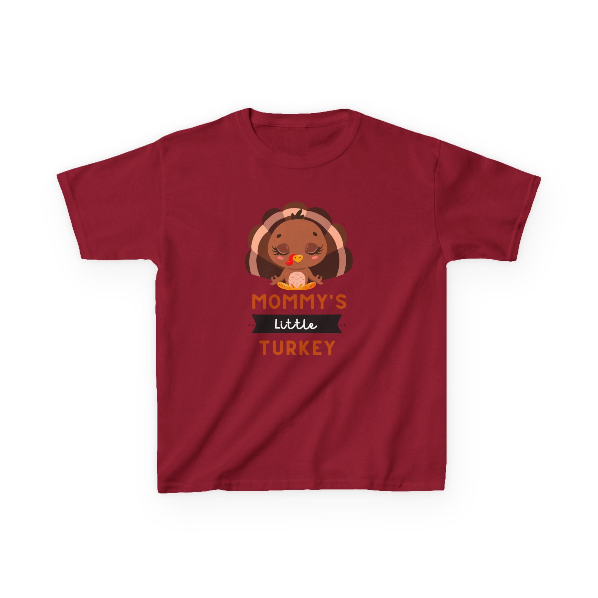 Kids Thanksgiving Tee, Mommy's Little Turkey Shirt, Fall Holiday Outfit, Thanksgiving Gift, Adorable Kids Fashion
