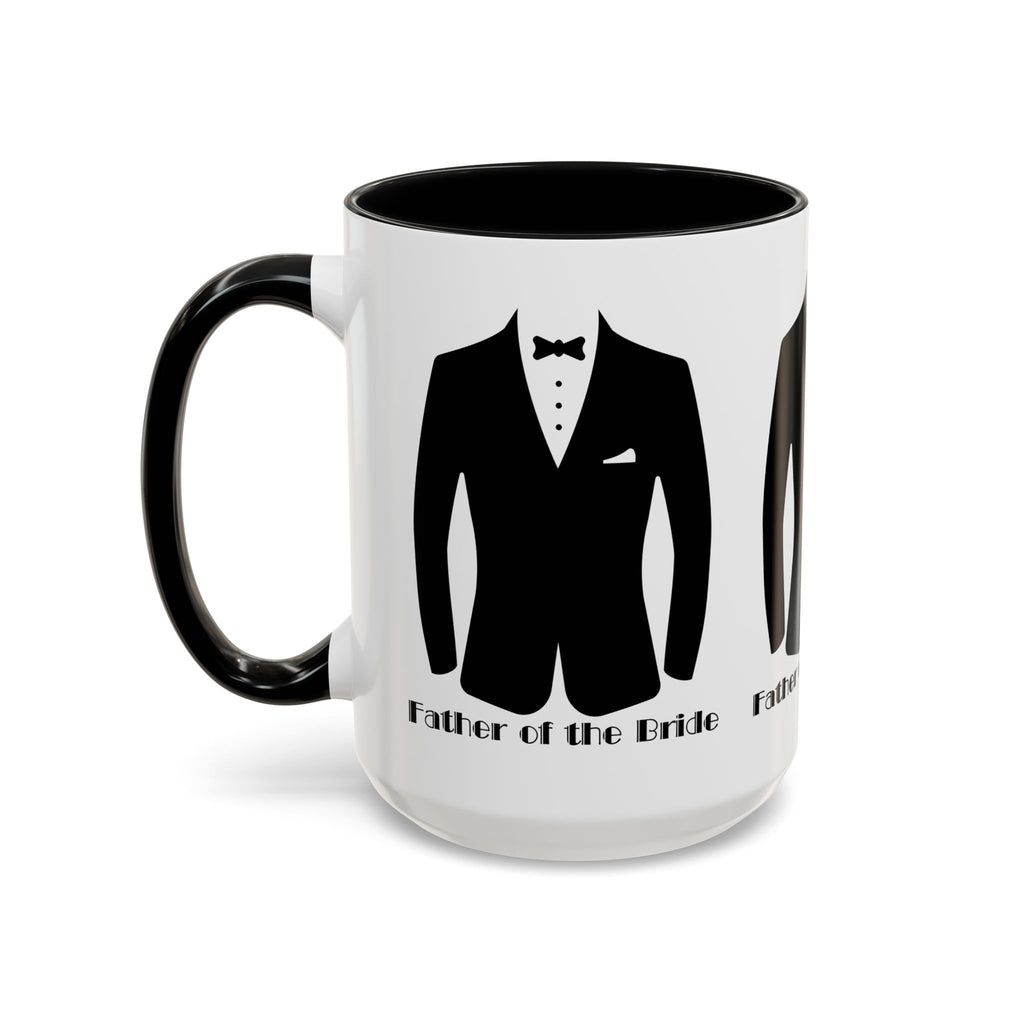 Father of the Bride Mug  11, 15oz| Wedding Day Gift | Elegant Keepsake for Dad