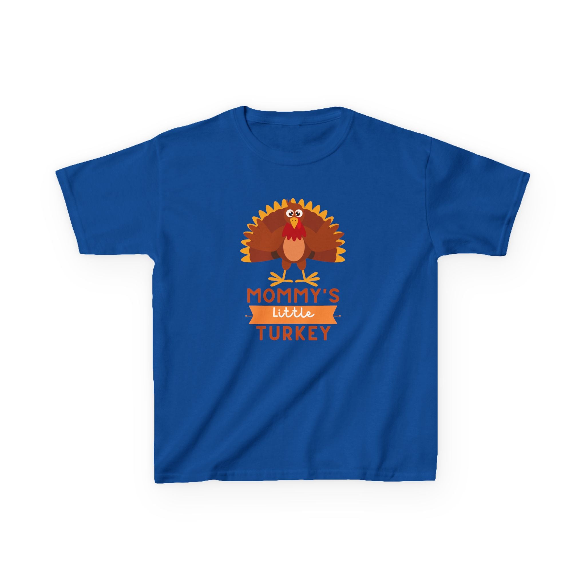 Mommy's Little Turkey Kids Tee - Thanksgiving Gift, Holiday Apparel, Cute Kids Clothing, Family Gathering, Kid's Casual Wear