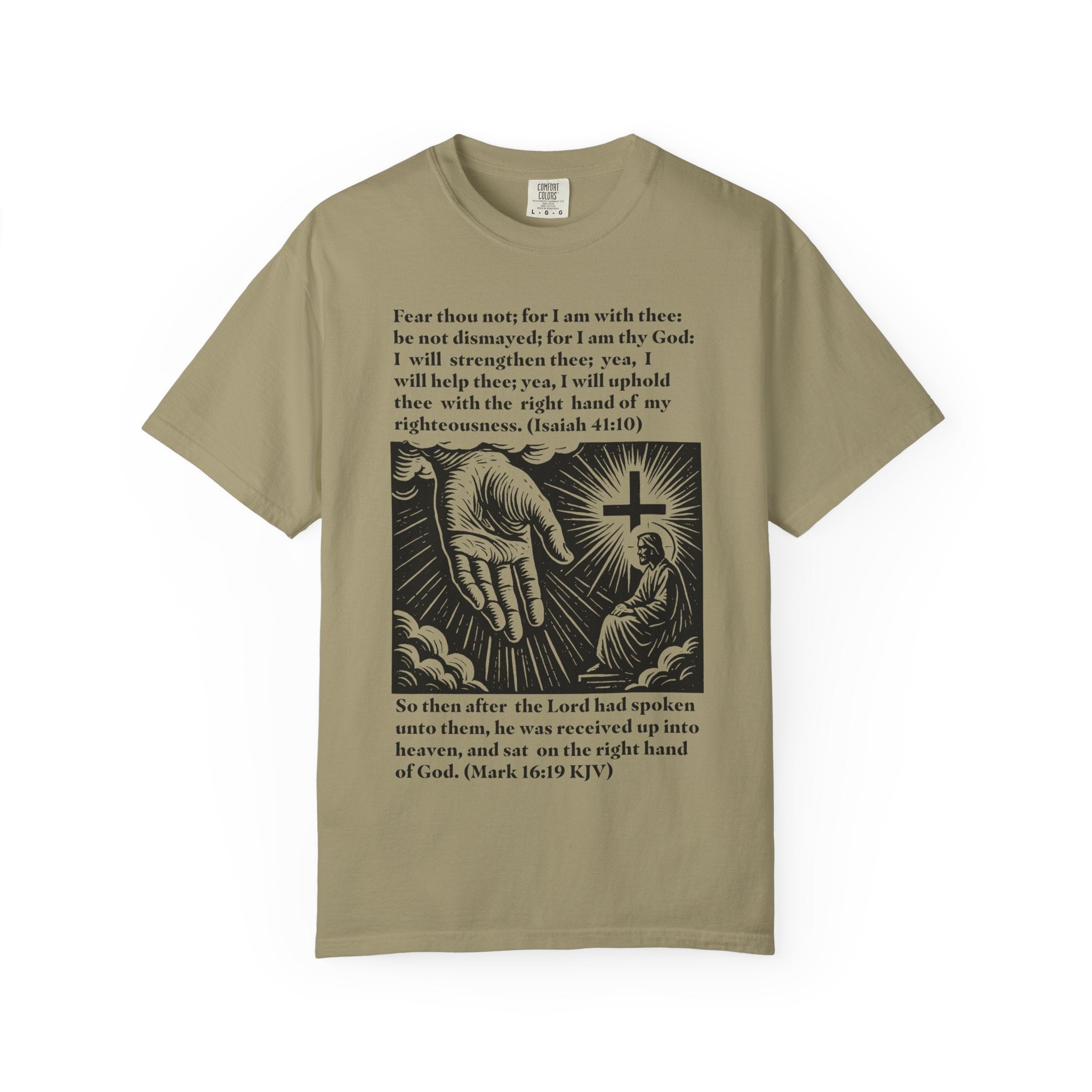 Inspirational Faith T-Shirt, Unisex Cotton Tee, Christian Gift, Spiritual Apparel, Motivational Quote Shirt, Religious Clothing
