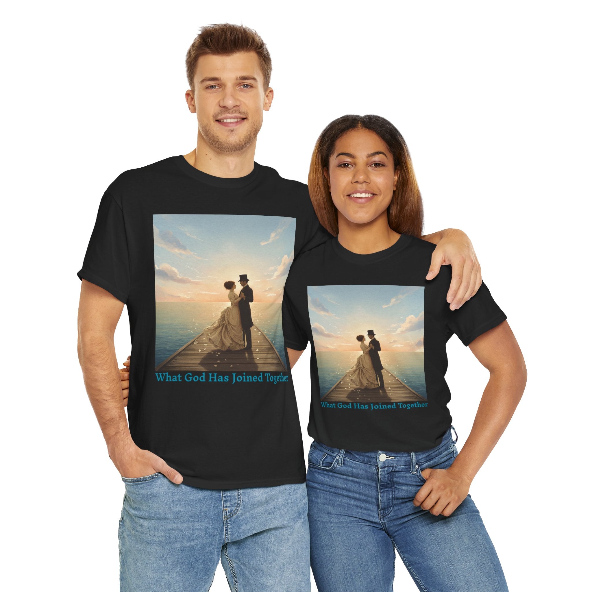 Wedding Anniversary Unisex Cotton Tee, Love Shirt, Couples Gift, Engagement Gift, Bridal Clothing, Marriage Celebration Tee