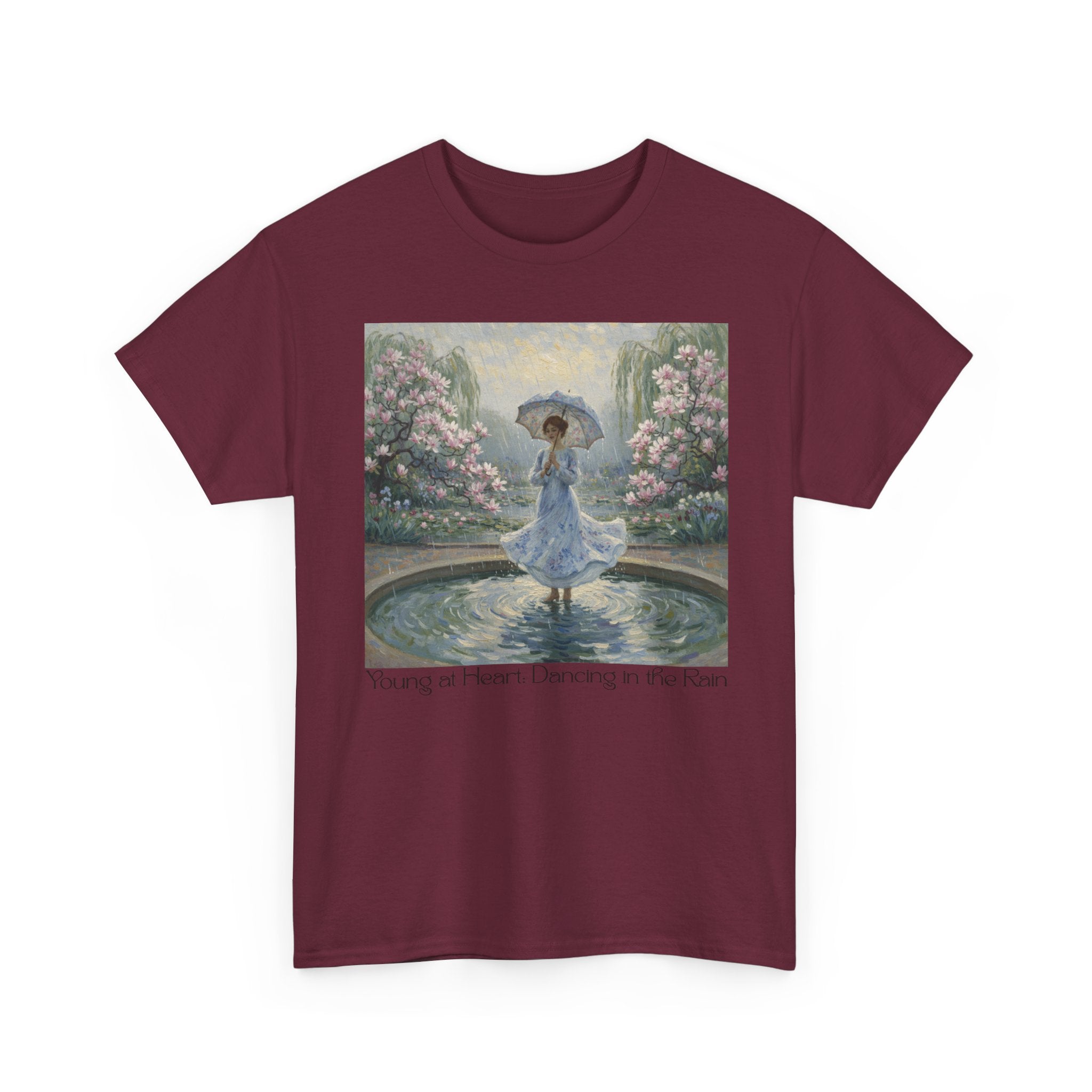 Elegant Floral Dance Unisex Tee, Casual Wear, Art Lover Gift, Spring Fashion, Unique Graphic Shirt