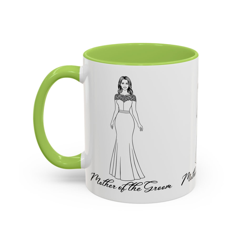 Mother of the Groom Mug-Accent Coffee Mug (11, 15oz)