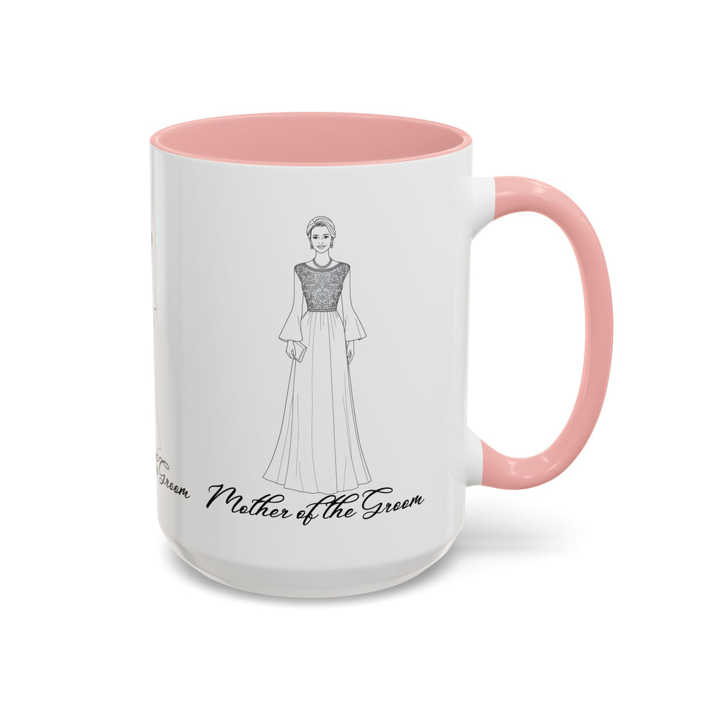 Elegant Mother of the Groom Mug - Perfect Gift for Bridal Showers, Weddings, Coffee Lovers, Wedding Planning